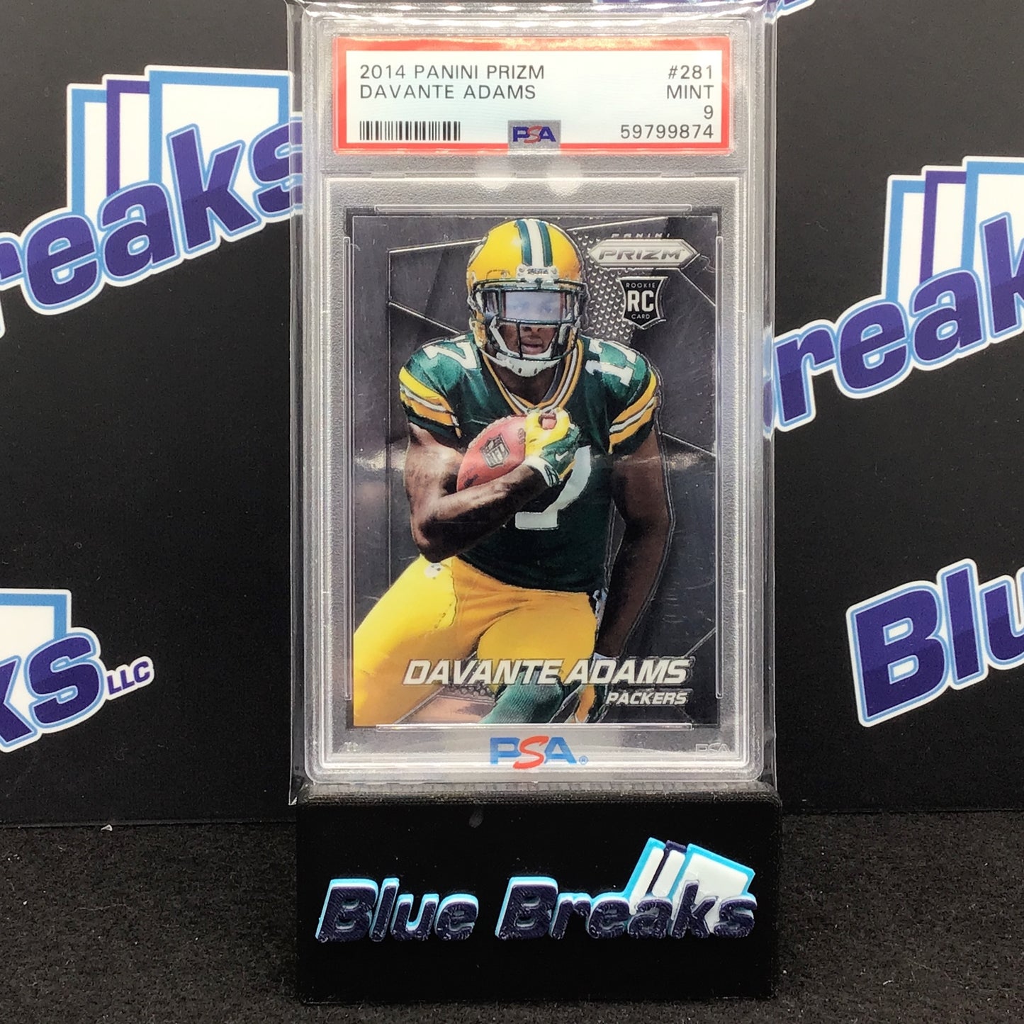 2014 Panini Prizm - Davante Adams - Green Bay Packers - PSA 9 - #281