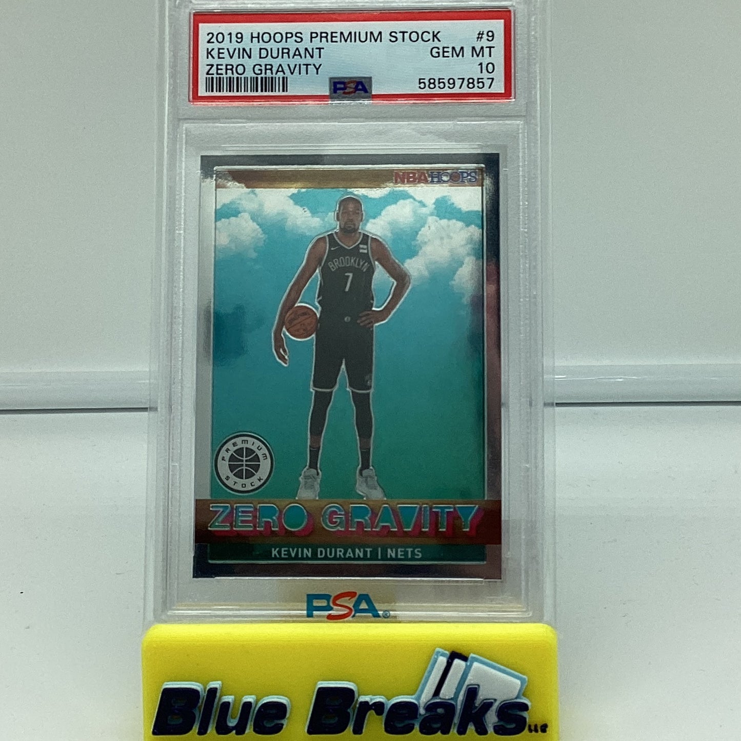 2019 Hoops Premium - Kevin Durant Gem 10