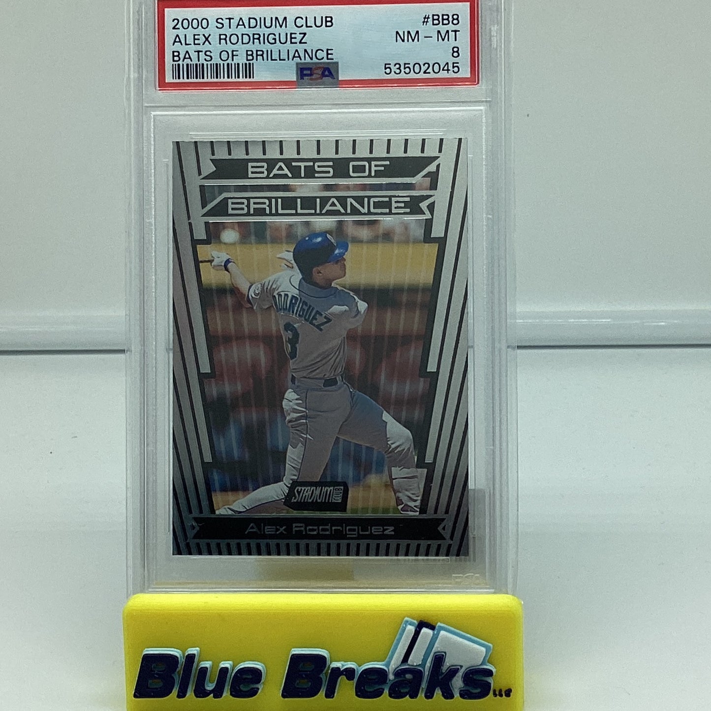 2000 Stadium Club - Alex Rodriguez NM 8