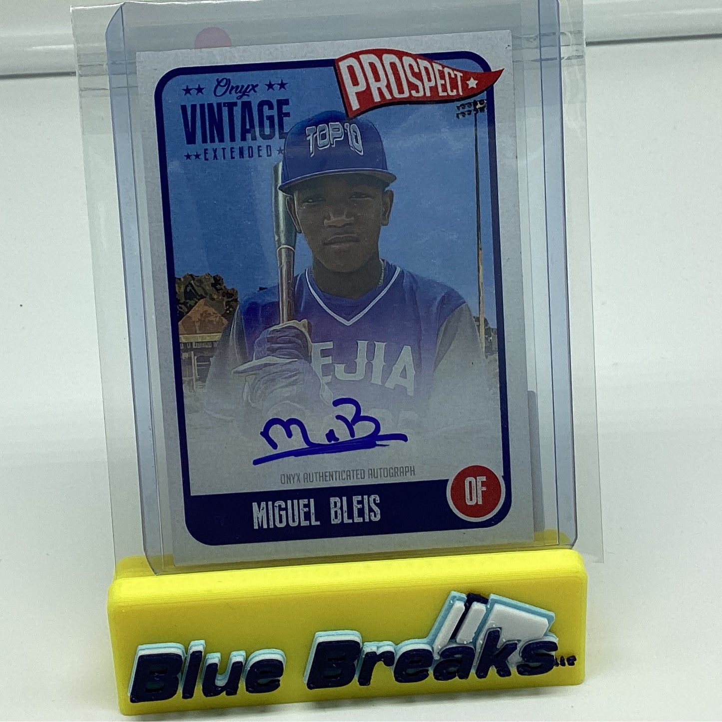 2021 Onyx Authenticated - Miguel Bleis /275