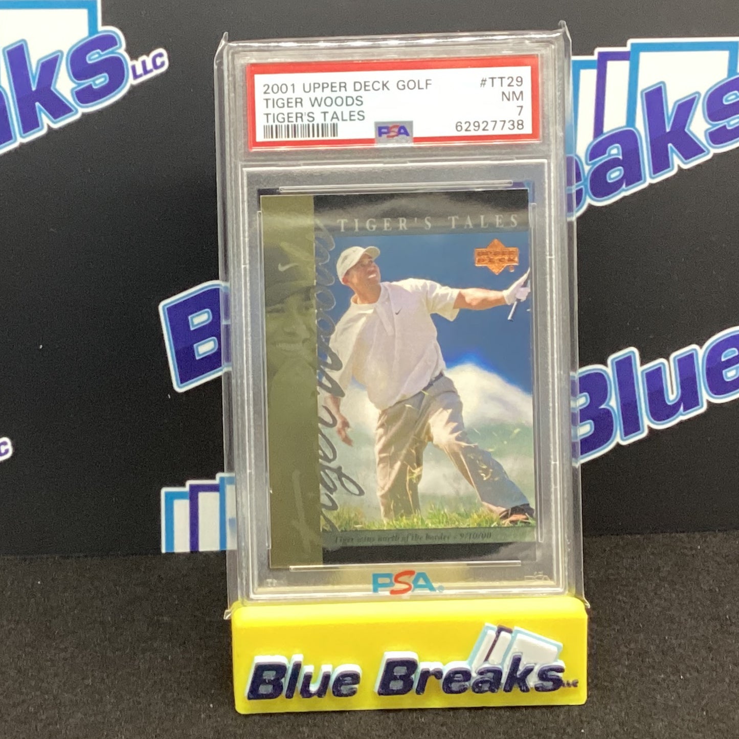 2001 Upper Deck Golf - TT29 PSA 7