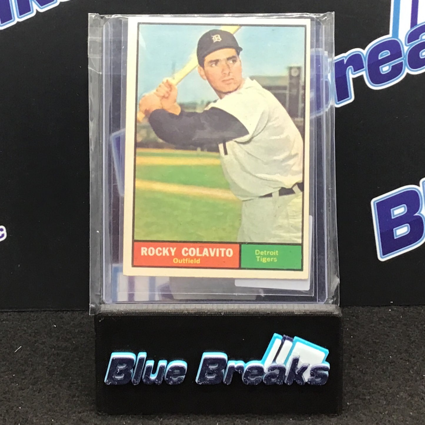 1961 Topps Rocky Colavito #330 Tigers