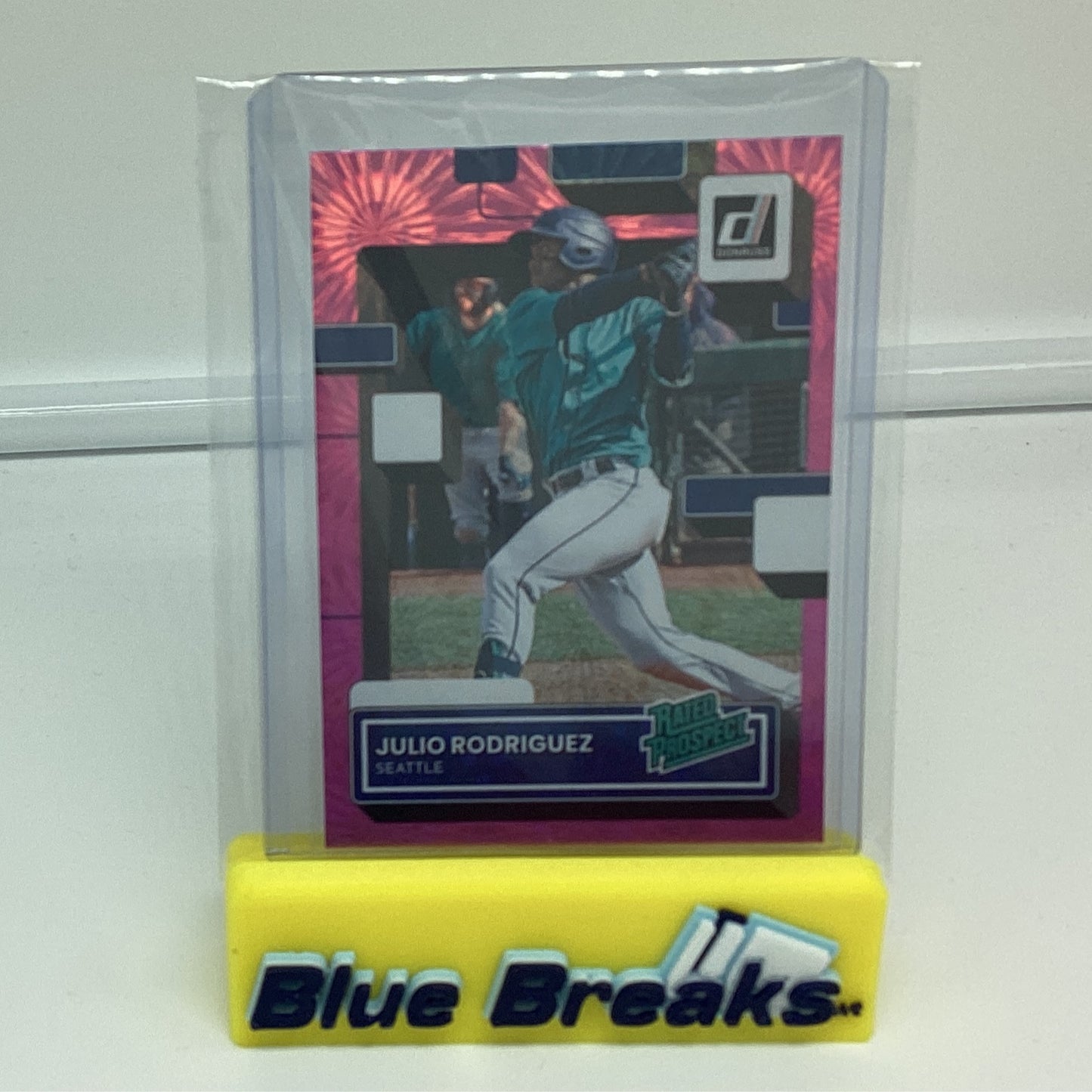 2022 Donruss - Julio Rodriguez Pink Fireworks