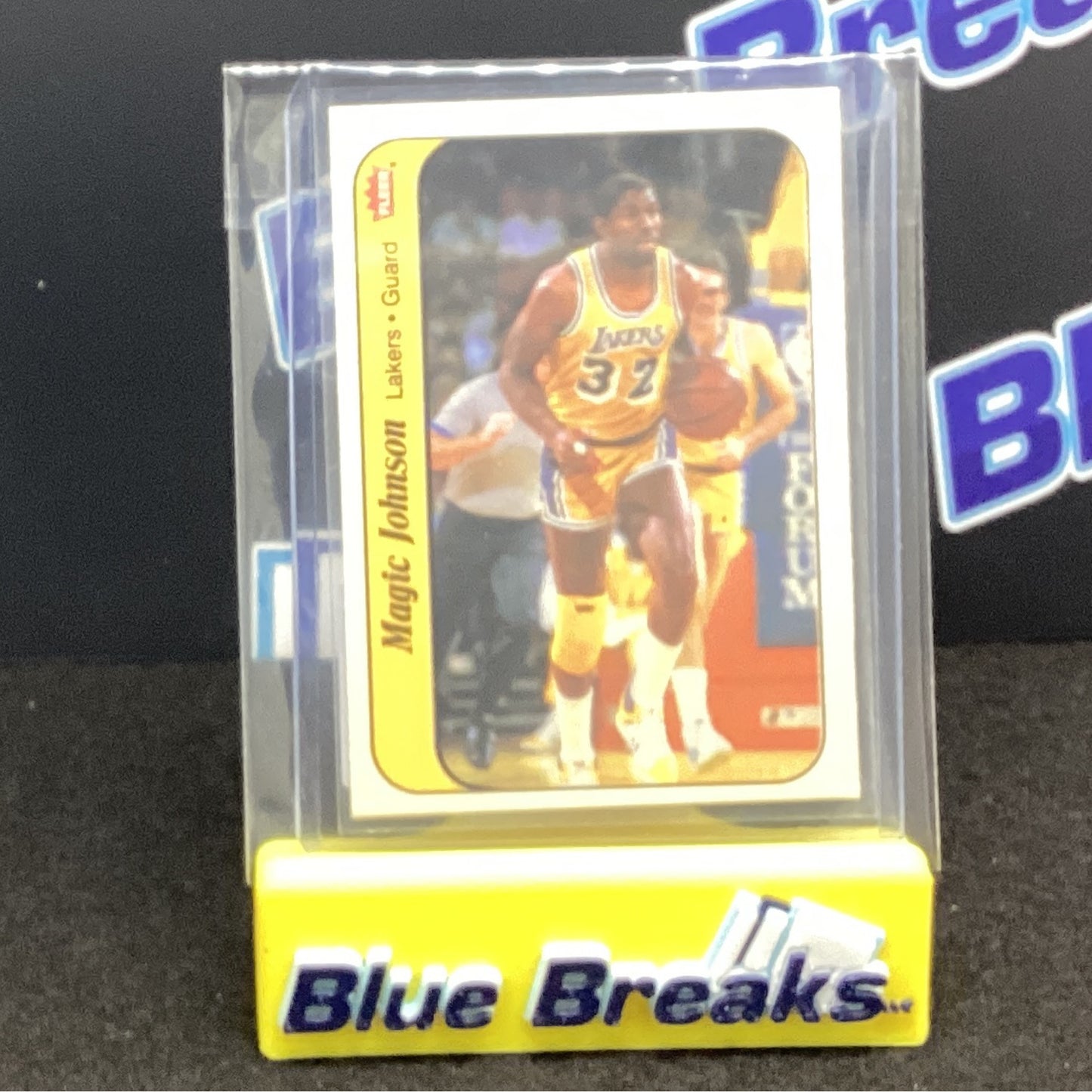 1986 Magic Johnson - Sticker #7 of 11