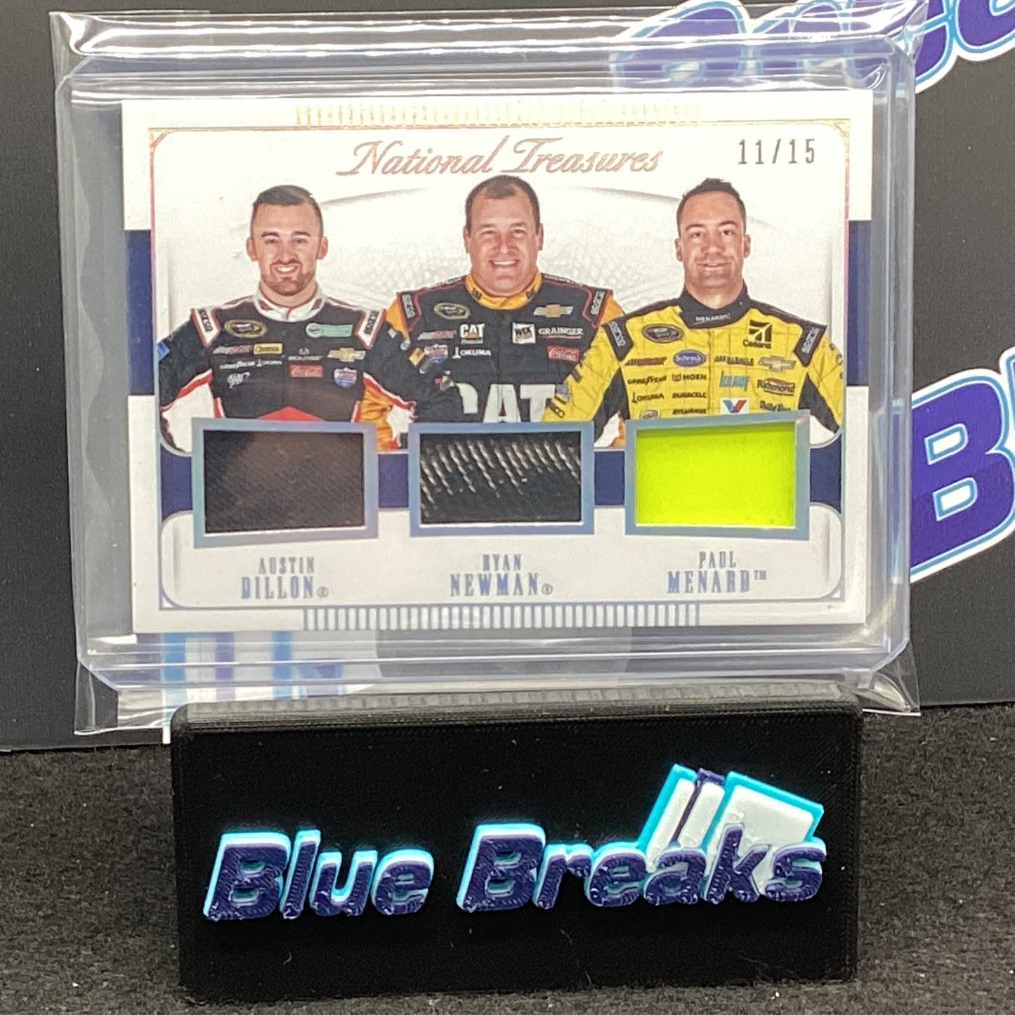 2016 Panini National Treasures Racing Dillon Newman Menard 11/15 #T-DNM Nascar