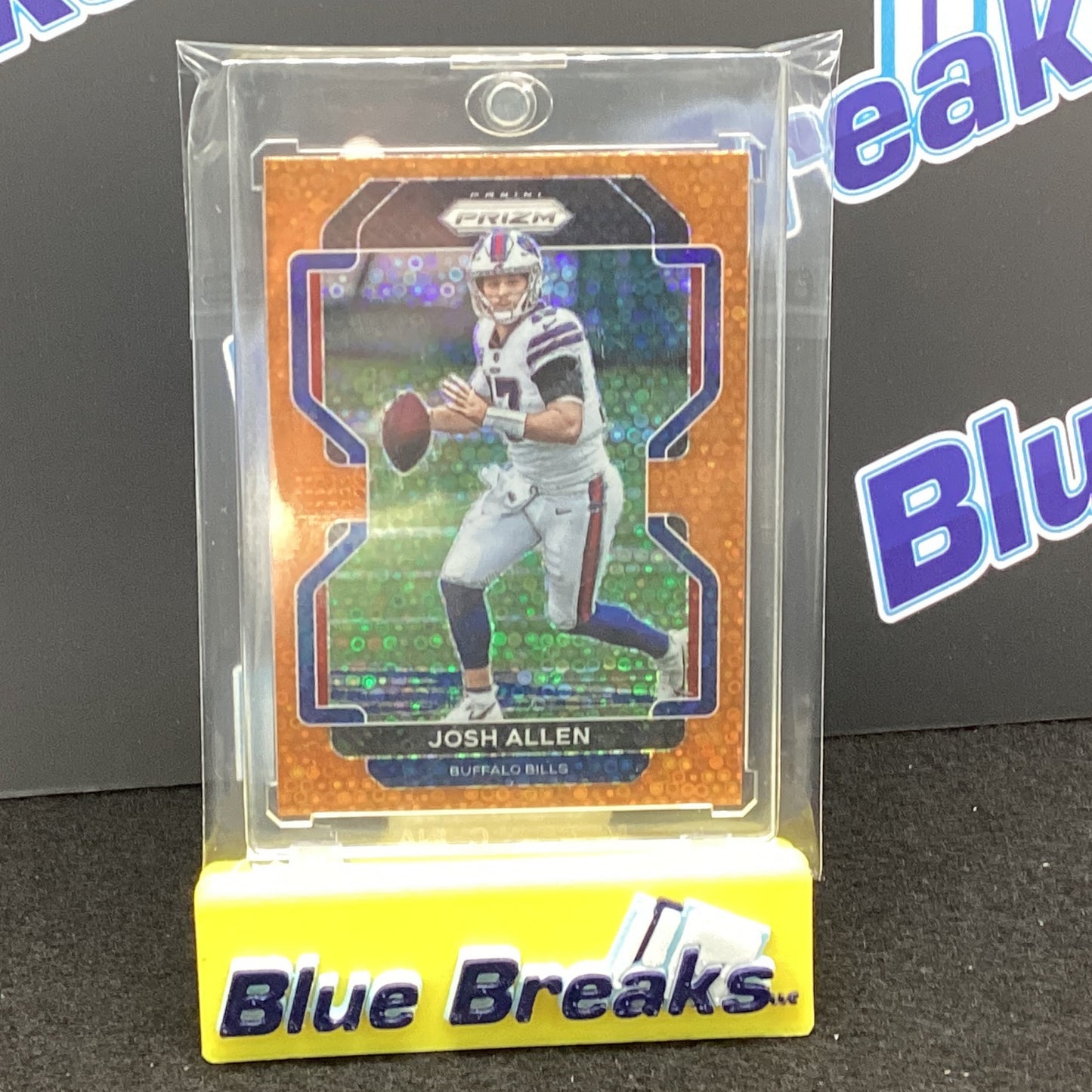 2021 Panini Prizm - Josh Allen #117 Orange Disco