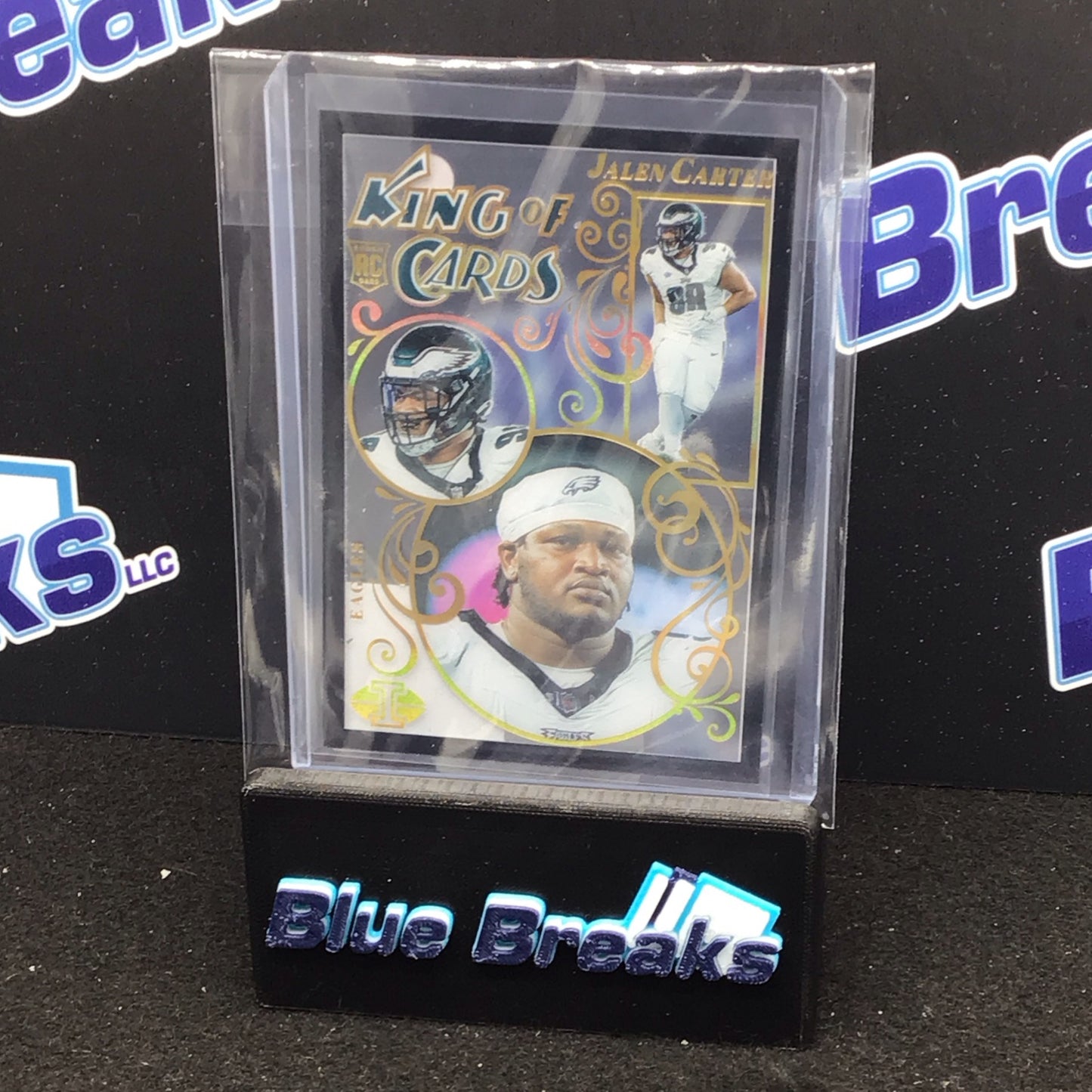 2023 Panini Illusions King of Cards Jalen Carter 14/50 RC #18 Eagles