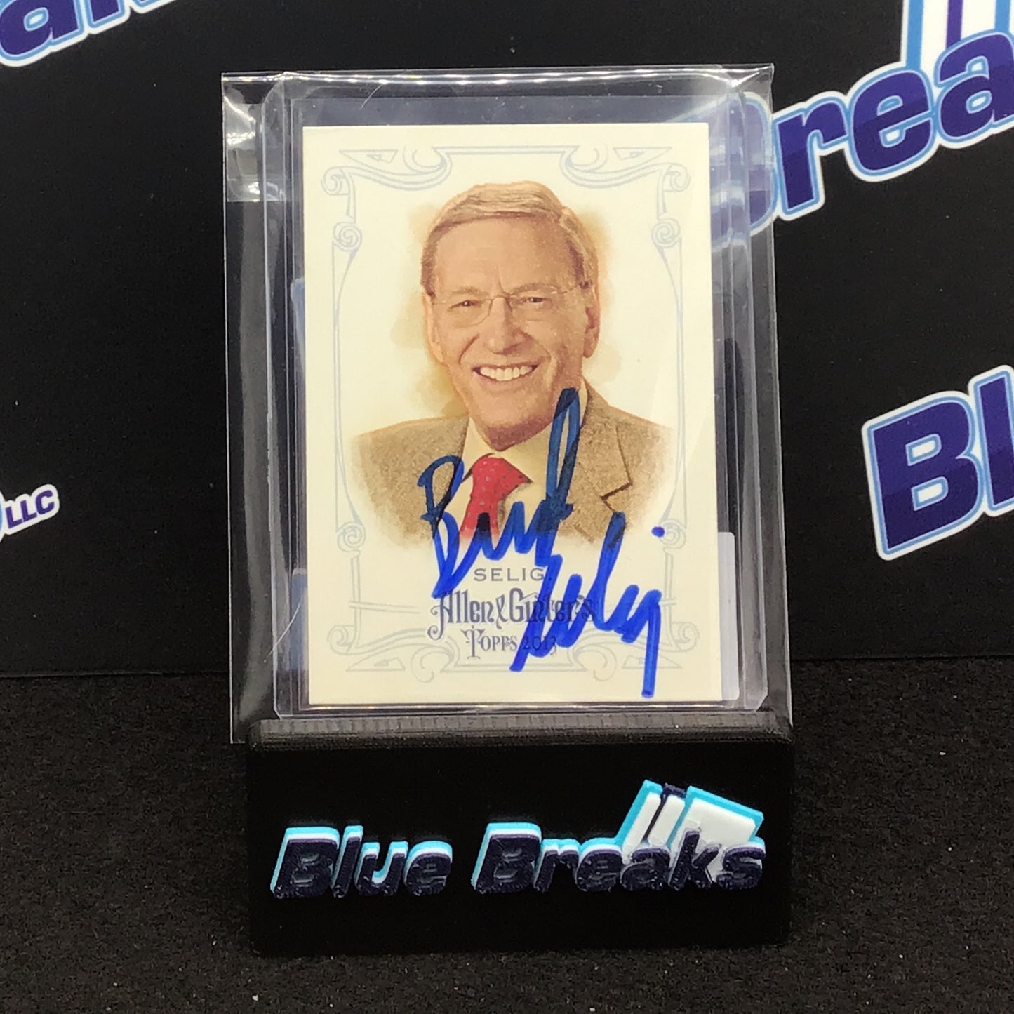 2013 Allen & Ginter Bud Selig autograph 300