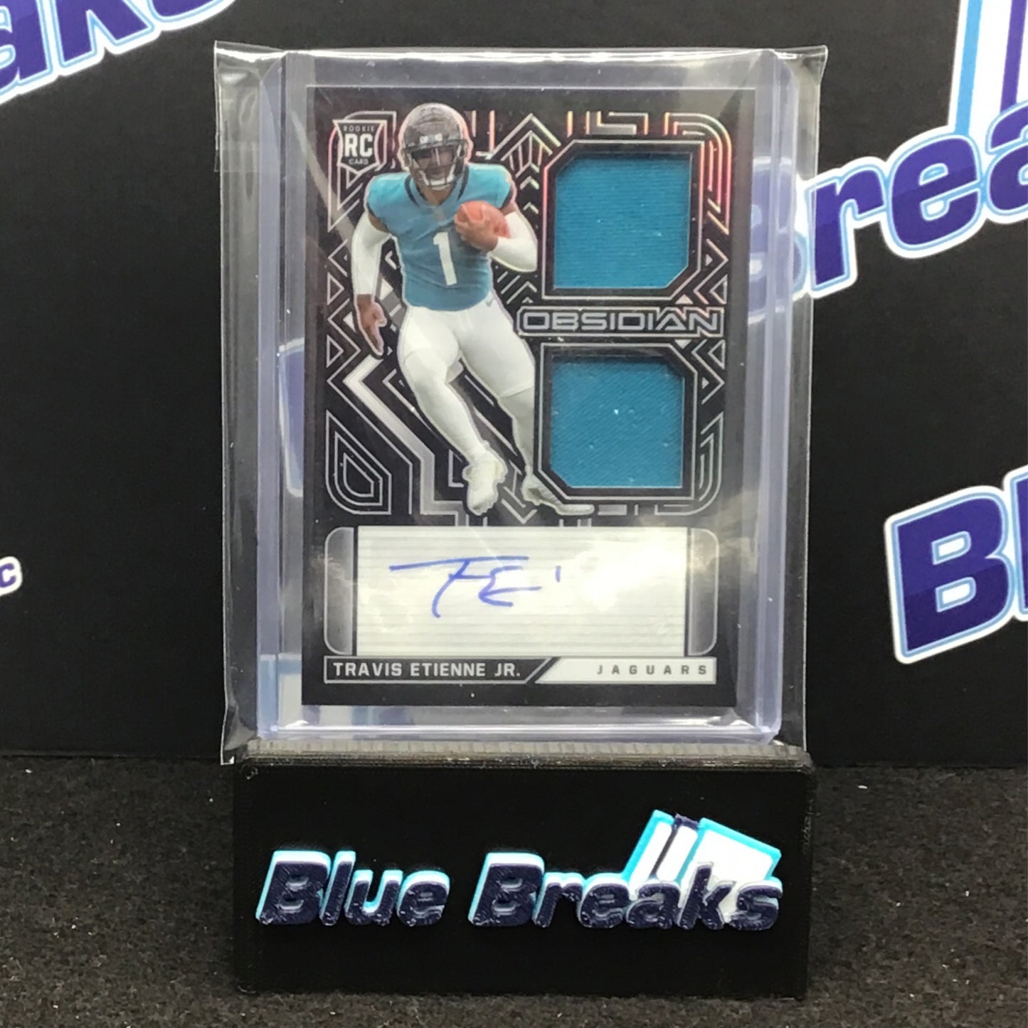 2021 Panini - Obsidian - Travis Etienne Jr - Jacksonville Jaguars - 62/150 RC