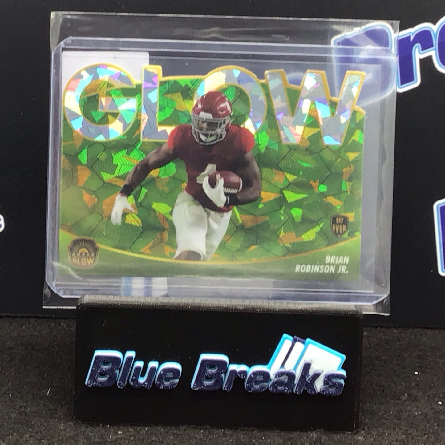 2021 Super Glow 1st ever Brian Robinson Jr 1/1 #157
