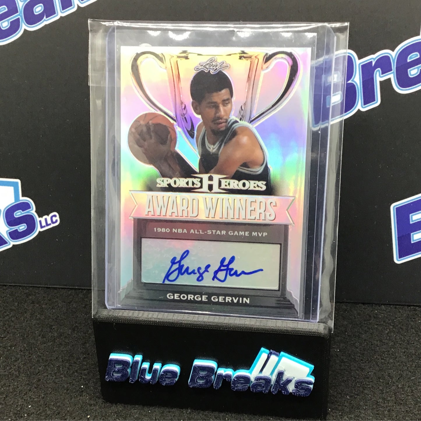 2017 Leaf Metal - Award Winners - George Gervin