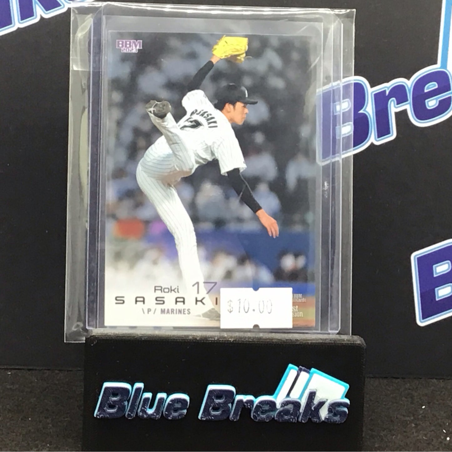 2023 BBM Baseball Cards 1st Version Roki Sasaki #113 Marines