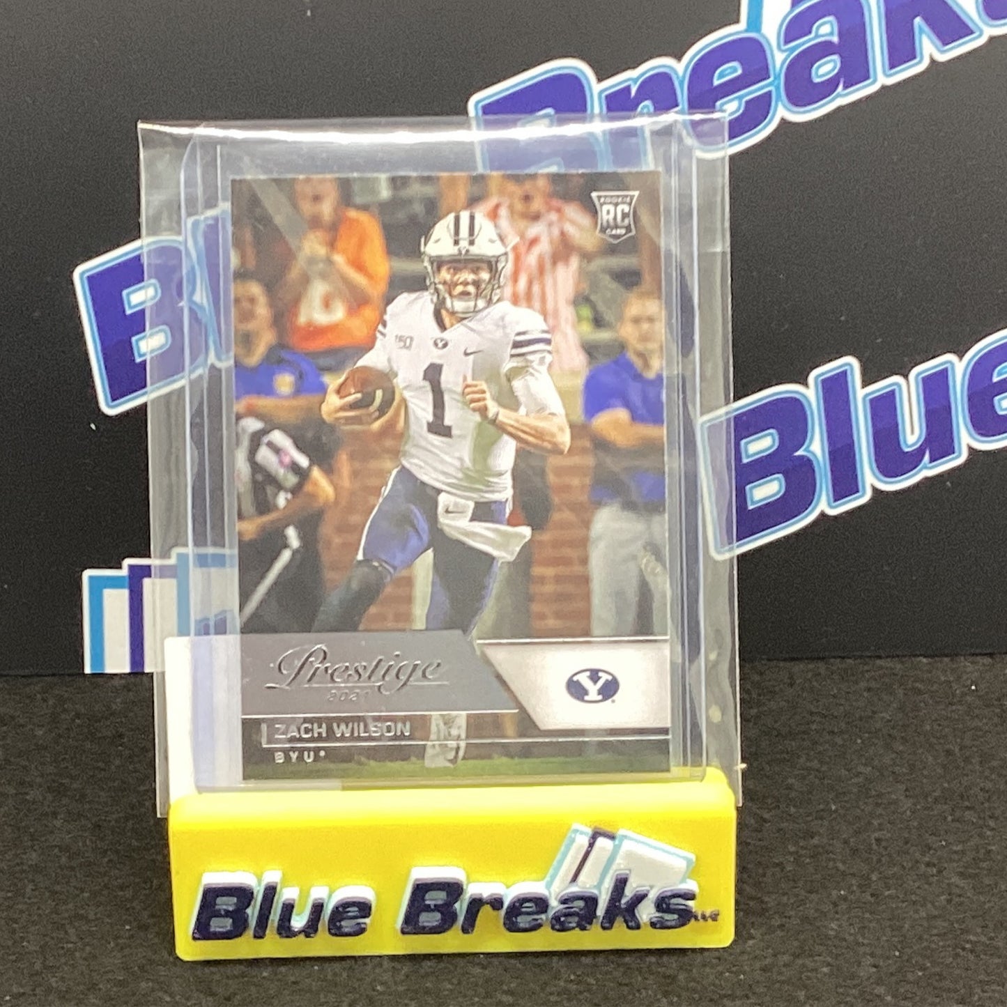 2021 Panini Chronicles Prestige Draft Picks Zach Wilson 82