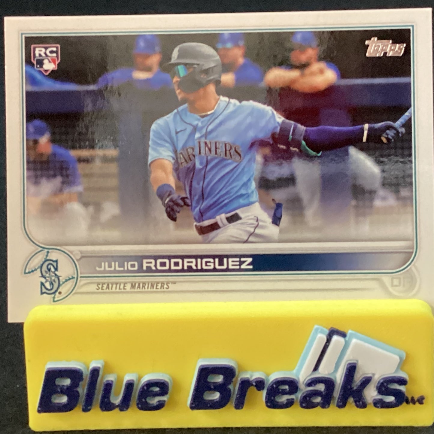 2022 TOPPS SERIES 2 JULIO RODRIGUEZ RC #659 PHOTO IMAGE VARIATION SSP MARINERS