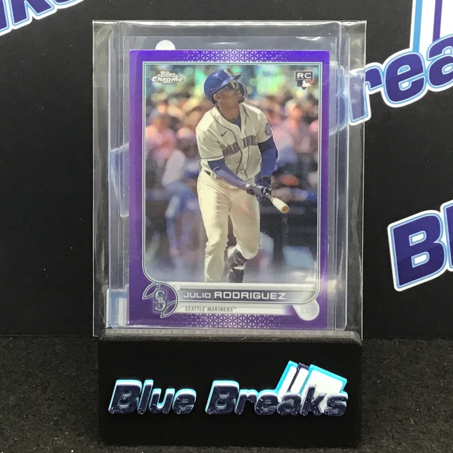 2022 Topps Chrome - Julio Rodriguez - #USC150 - Purple - Seattle Mariners