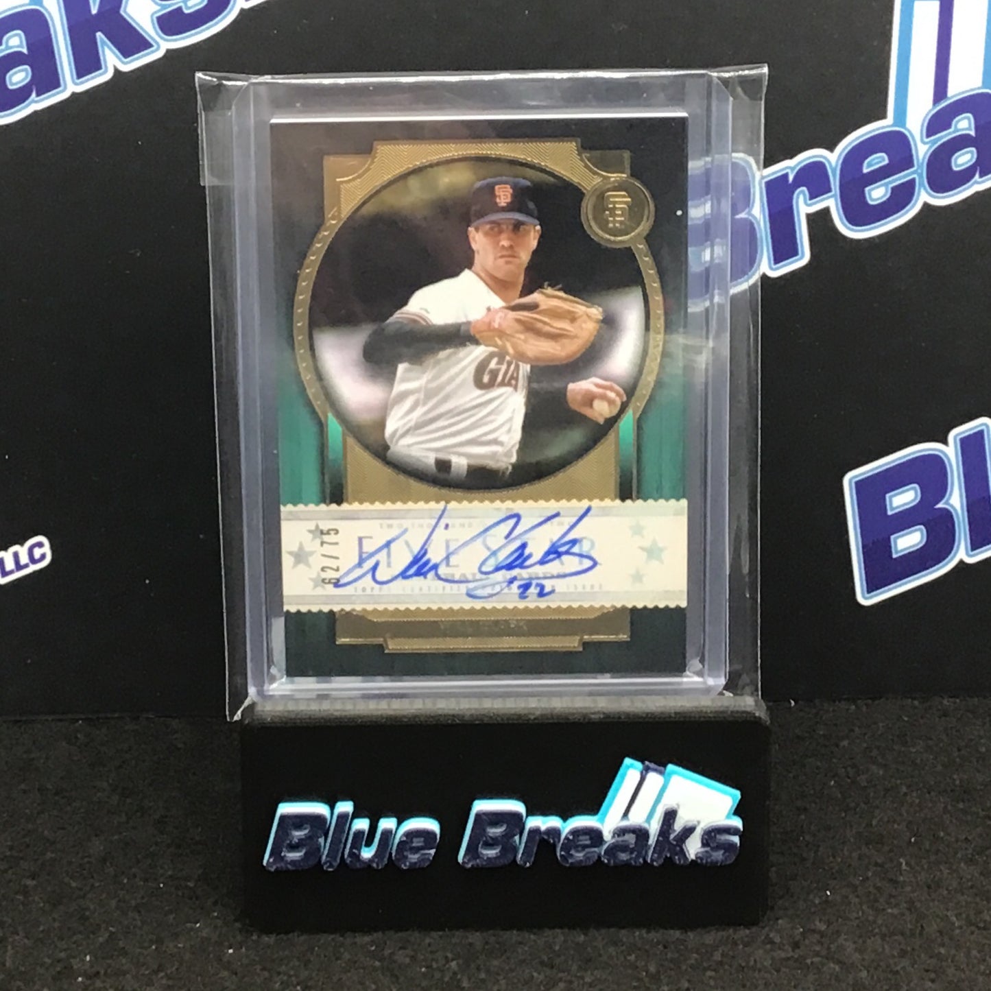 2022 Five Star - Will Clark - San Francisco Giants - Autograph - 62/75 #FSA-WC