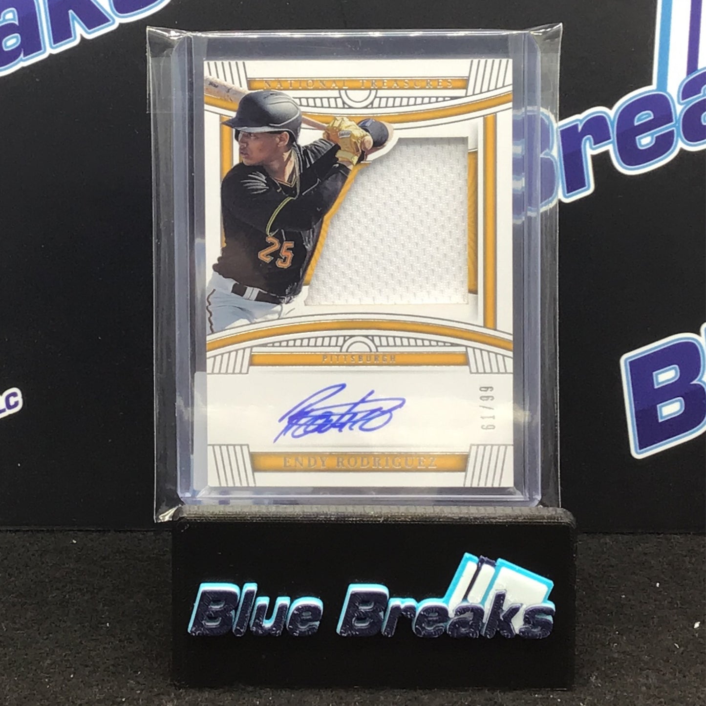 2023 Panini National Treasures auto relic 61/99 #PSS-ER Pirates