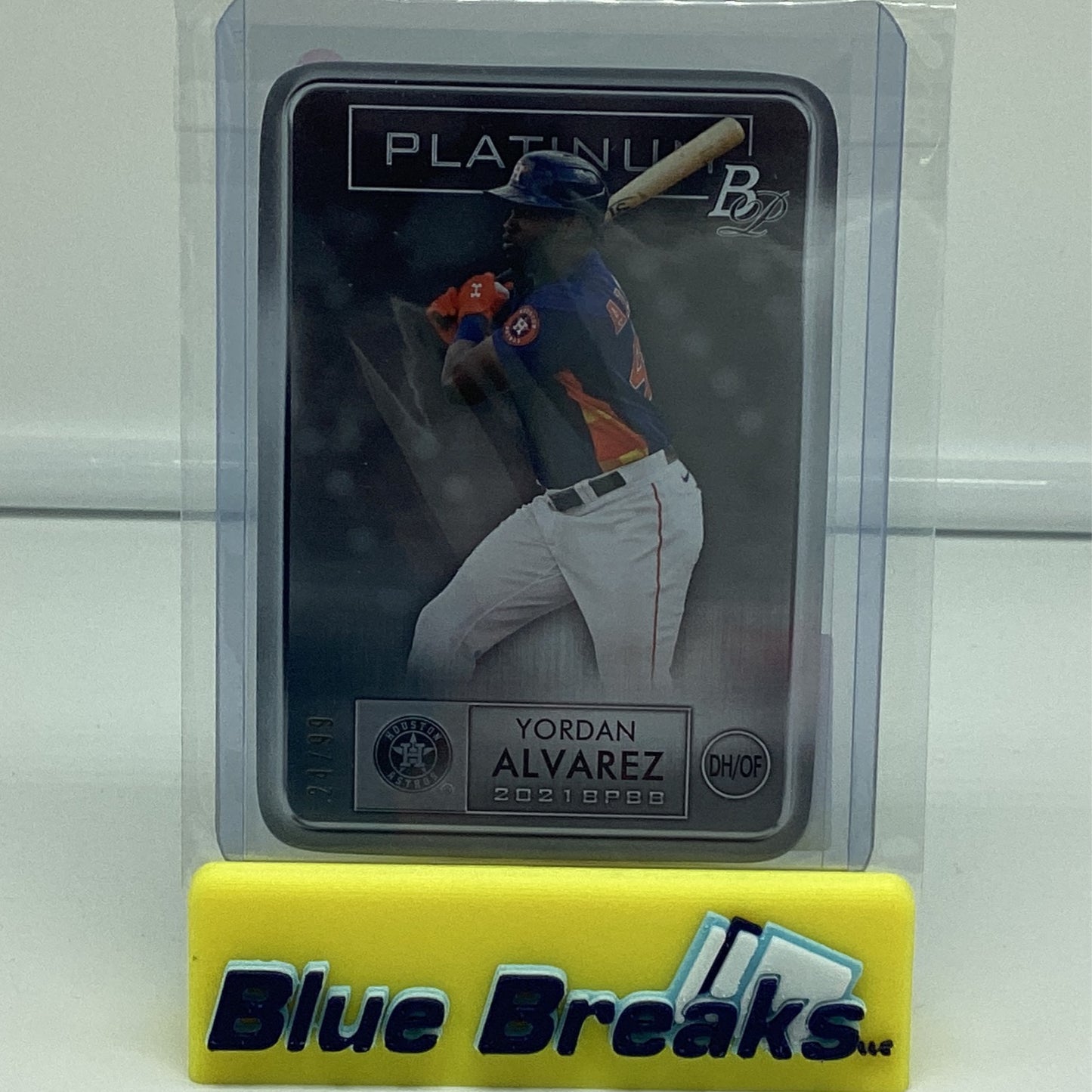 2021 Bowman Platinum - Yordan Alvarez 24/99