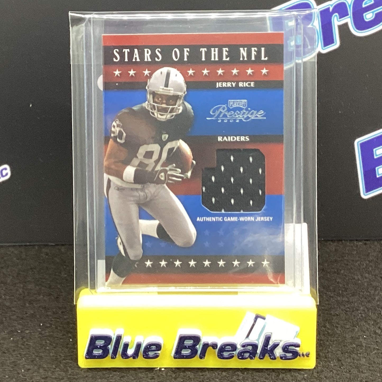2003 Playoff Prestige Stars of the NFL Jerry Rice relic 239/250 #SN-9