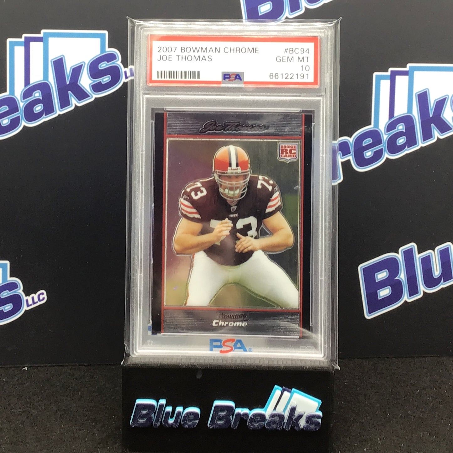 2007 Bowman Chrome - Joe Thomas - #BC94 - PSA 10 - Cleveland Browns