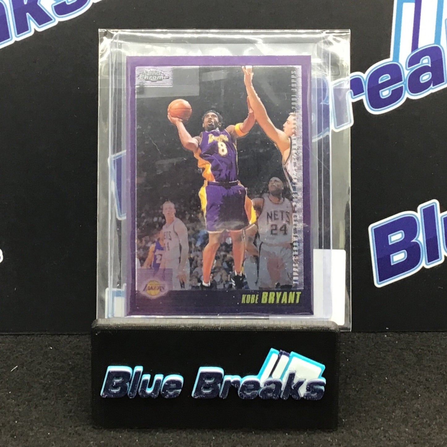 2001 Topps Chrome Purple Kobe Bryant #107 Lakers