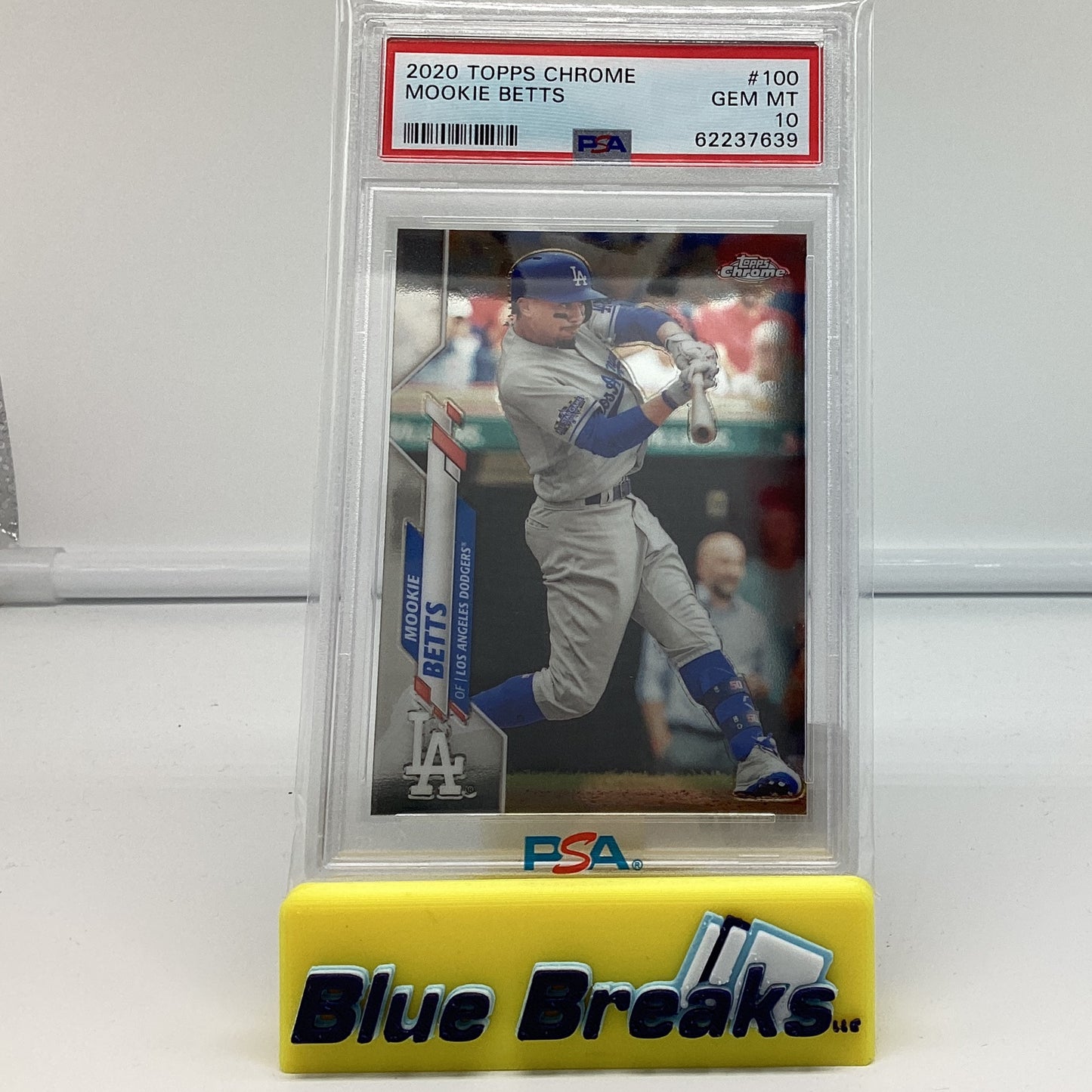 2020 Chrome Mookie Betts Gem 10