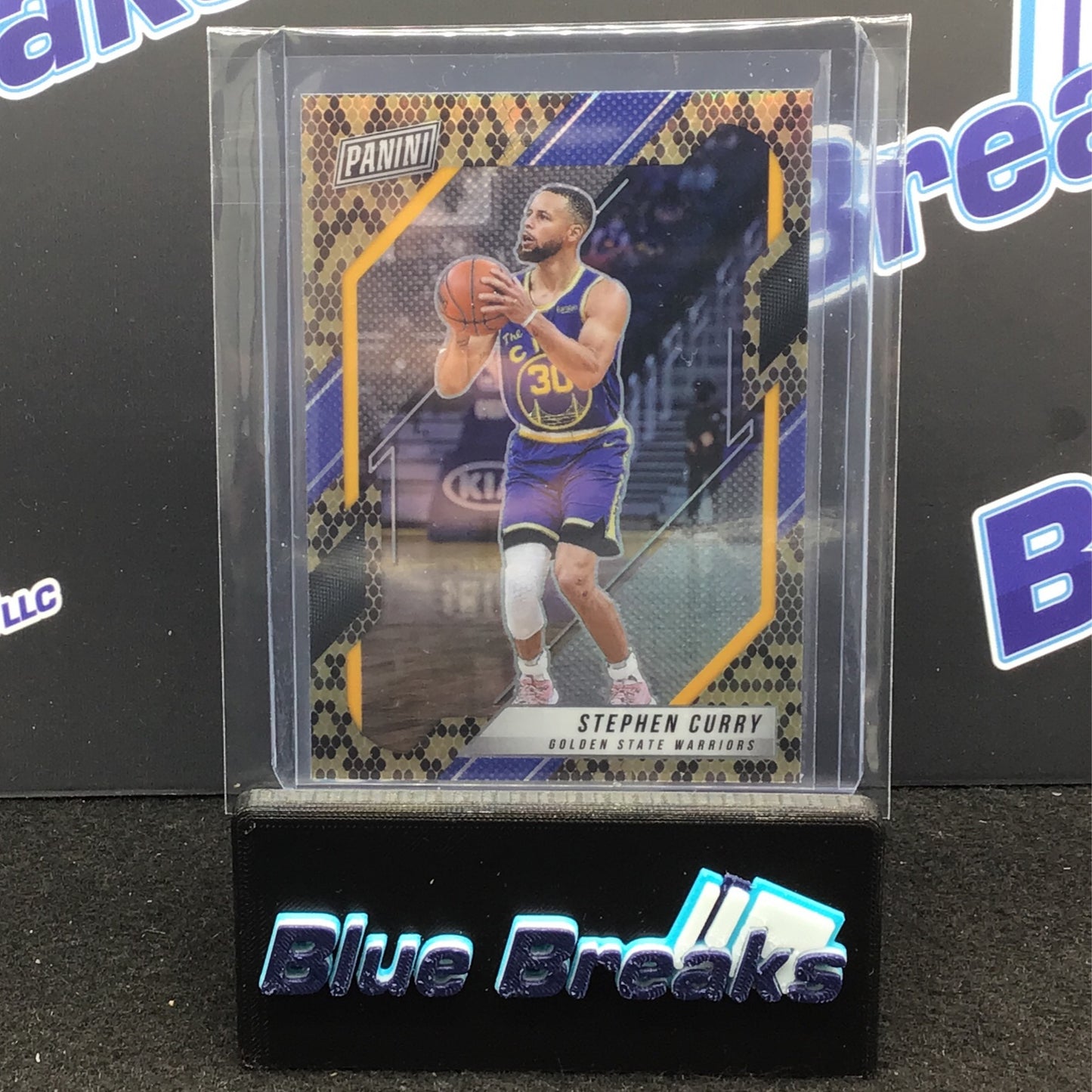2021 Panini VIP - Stephen Curry - National - Golden State Warriors - 22 - Snakeskin