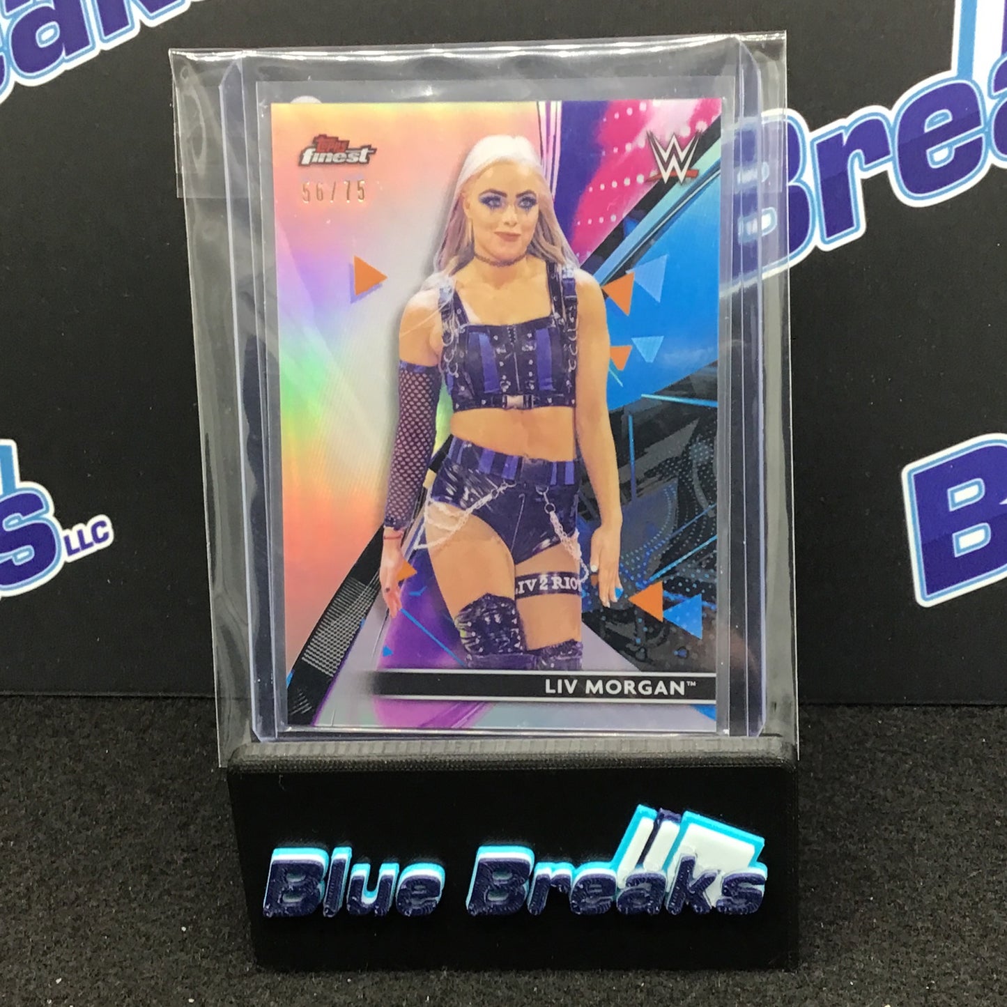 2021 Topps WWE - Liv Morgan - Finest - 56/75