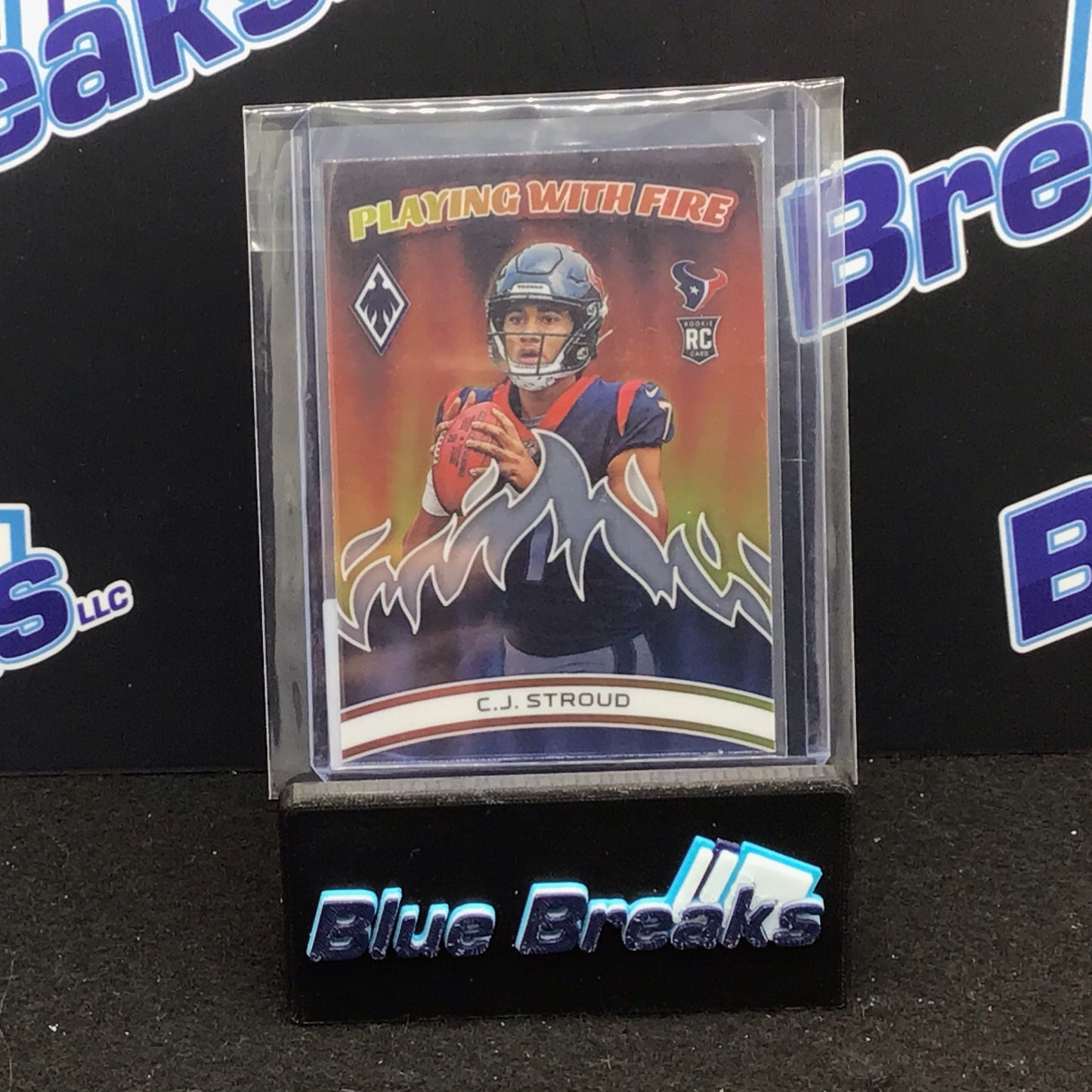 2023 Panini Phoenix Playing with Fire CJ Stroud RC PWF-2 Texans