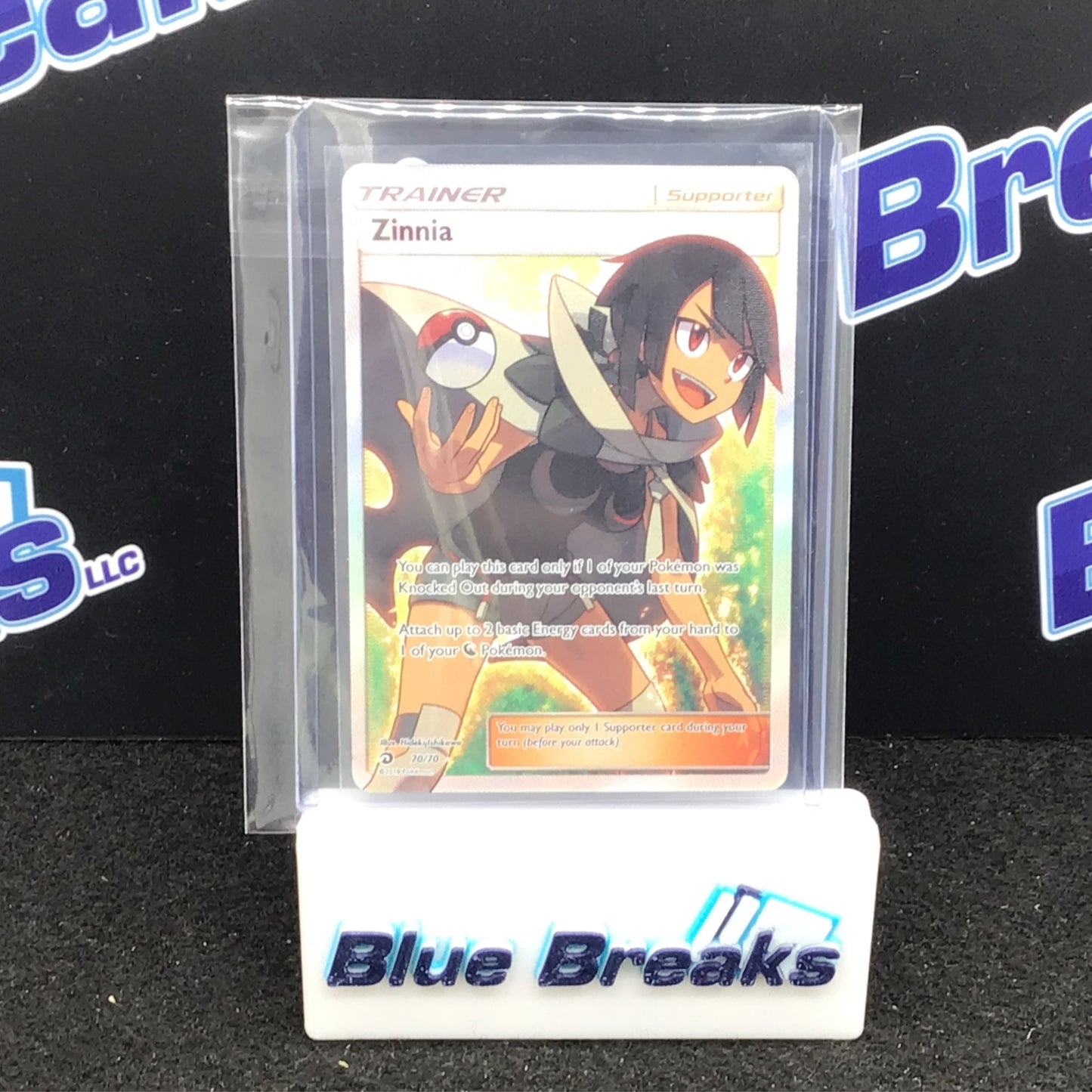 Pokémon TCG - (Full Art) Zinnia - Dragon Majesty - 70/70