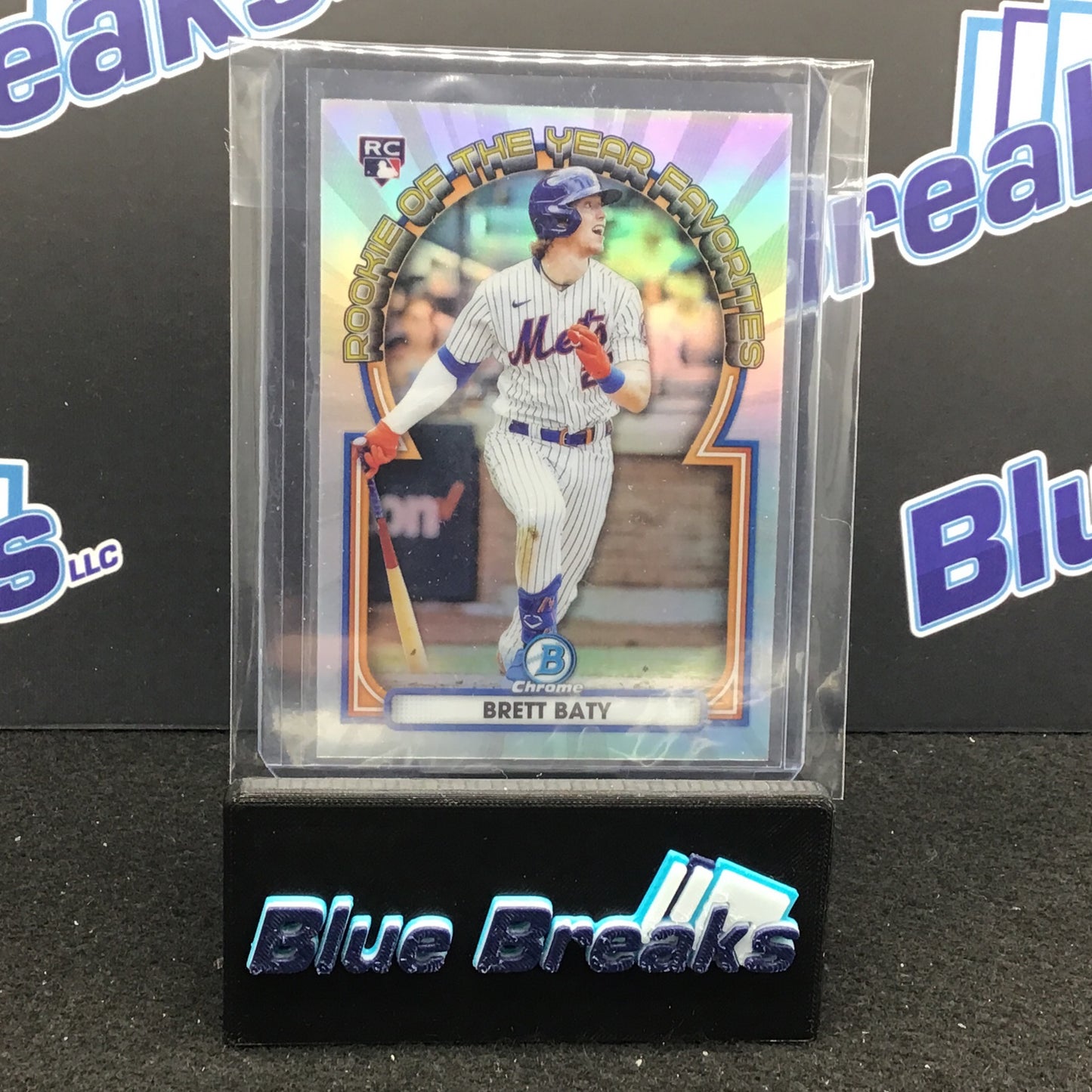 2023 Bowman - Brett Baty - Rookie of the Year Favorites - New York Mets