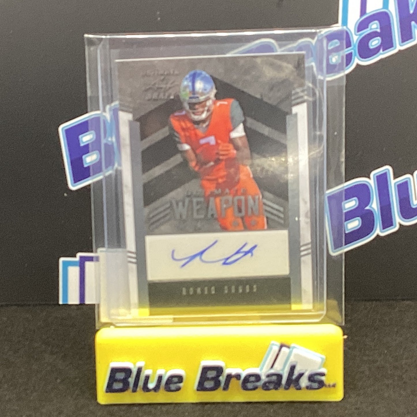 2022 Ultimate Leaf Draft Ultimate Weapon Romeo Doubs auto UW-RD1 - Green Bay Packers