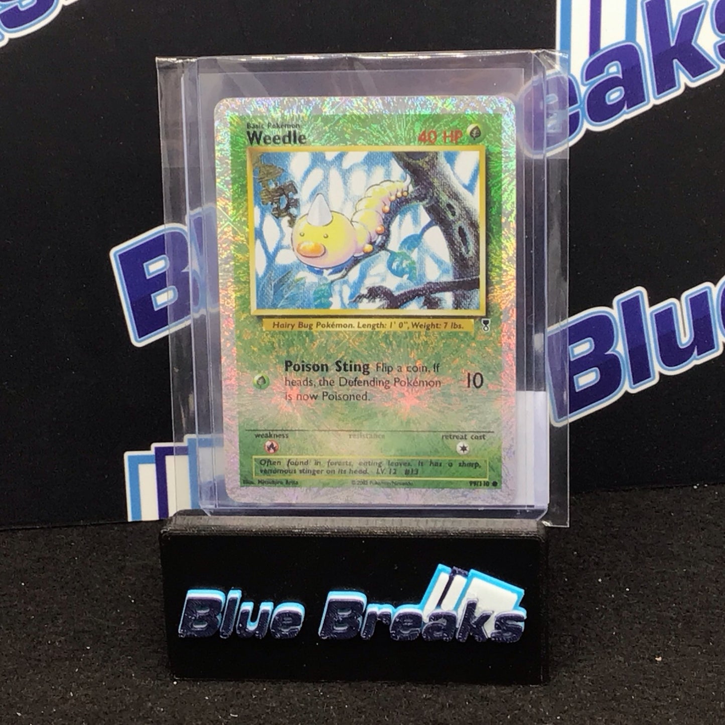 2002 Pokémon Weedle #99/110