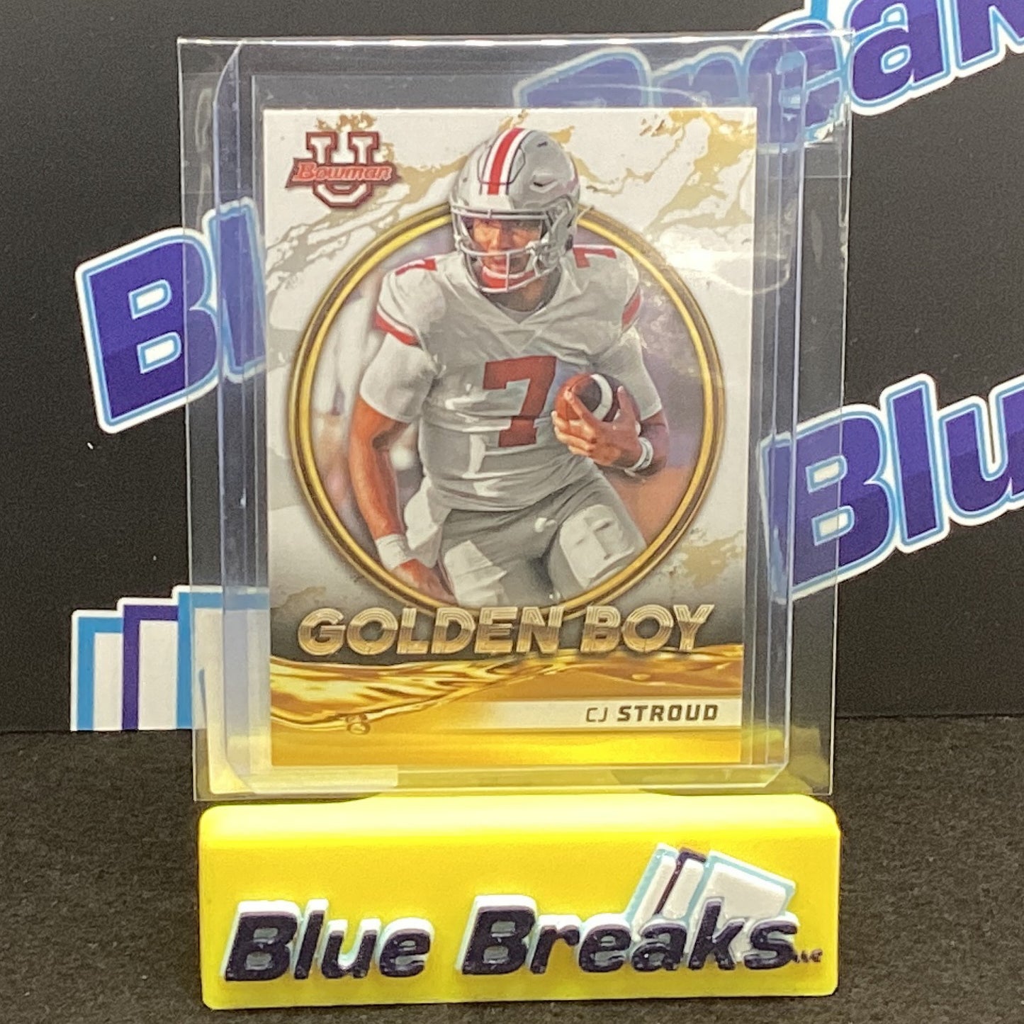 2022 Topps Bowman U Golden Boy CJ Stroud GB-2