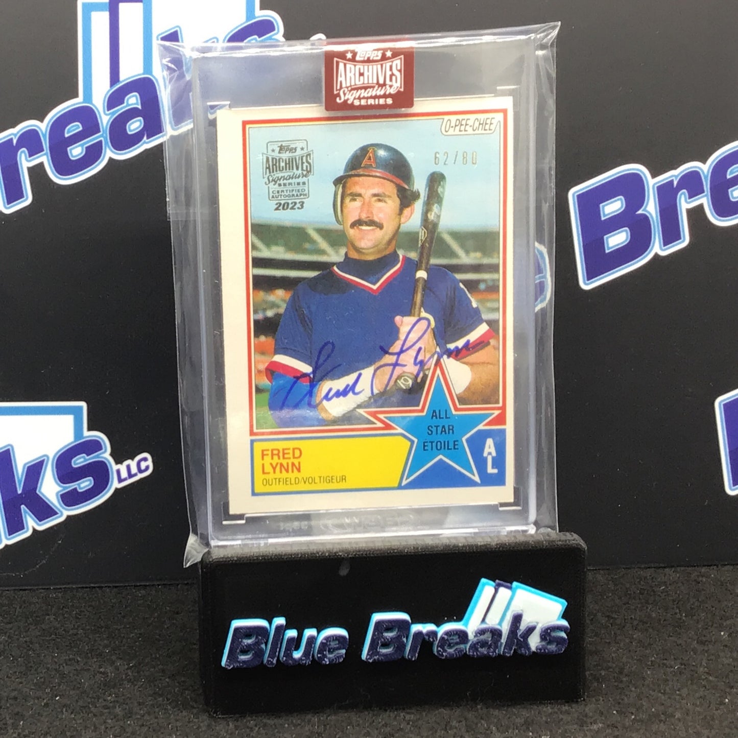 2023 Topps Archives - Fred Lunn - 62/80 - Los Angeles Angels