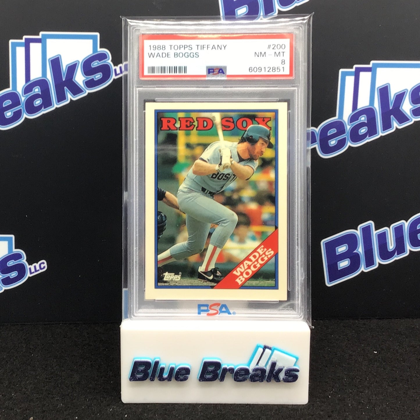 1988 Topps Tiffany Wade Boggs #200 PSA 8 Red Sox
