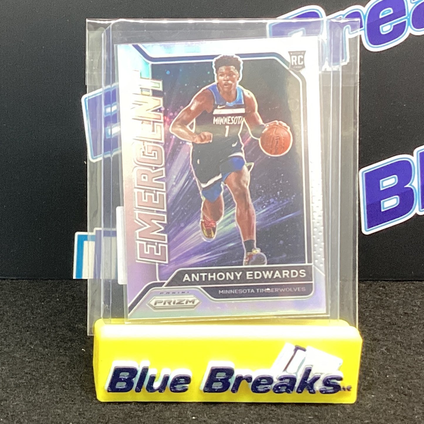 2020-21 Panini Prizm - Anthony Edwards - Emergent #3