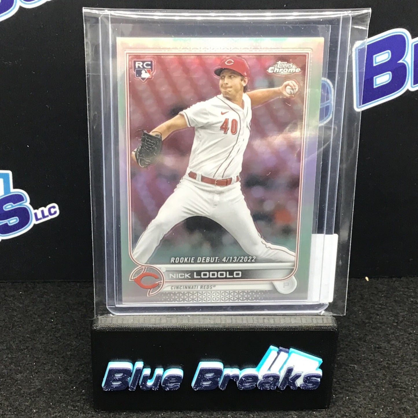 2022 Topps Chrome Refractor Nick Lodolo 051/299 RC #USC65 Reds