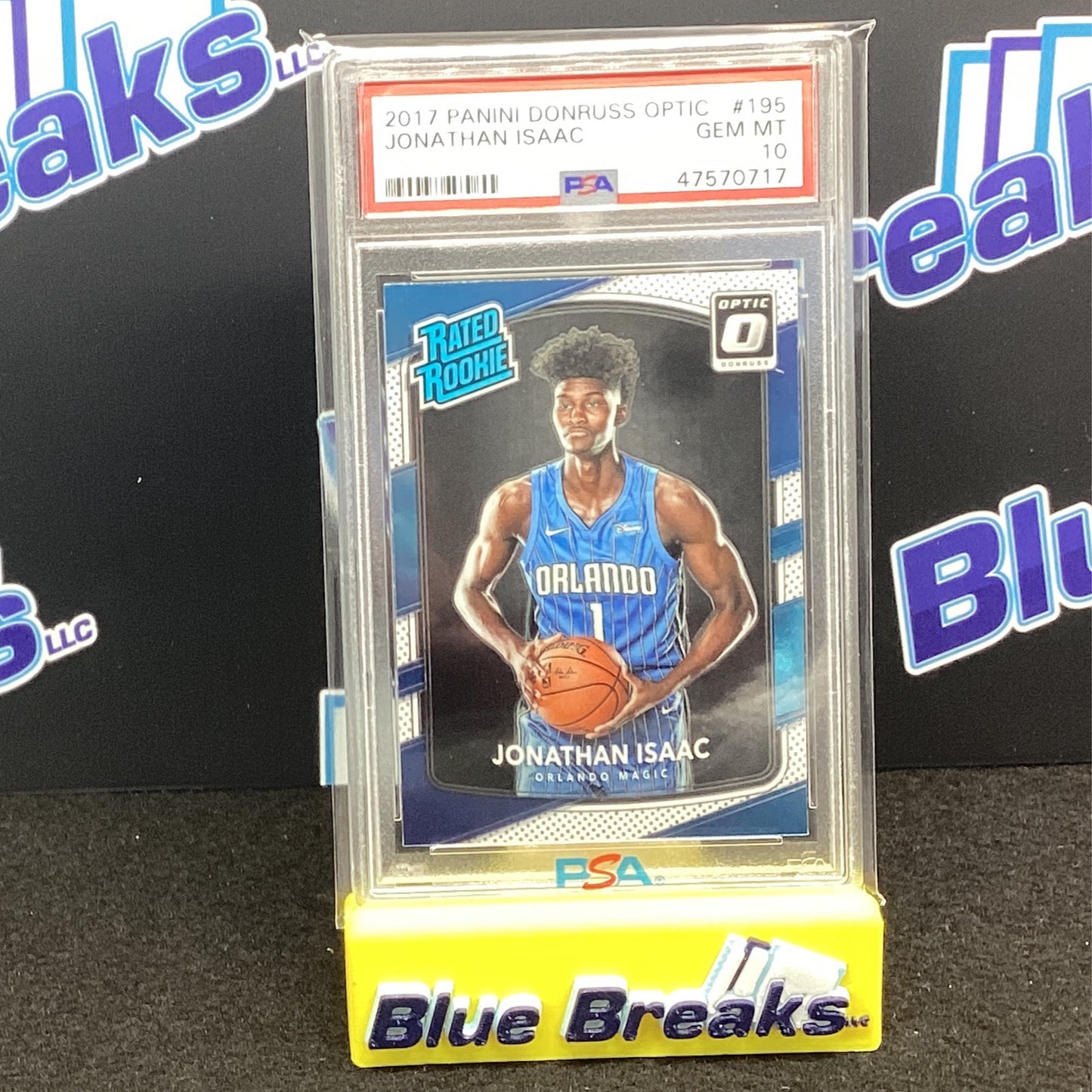 2017 Panini Donruss Optic - Jonathan Isaac #195 PSA 10
