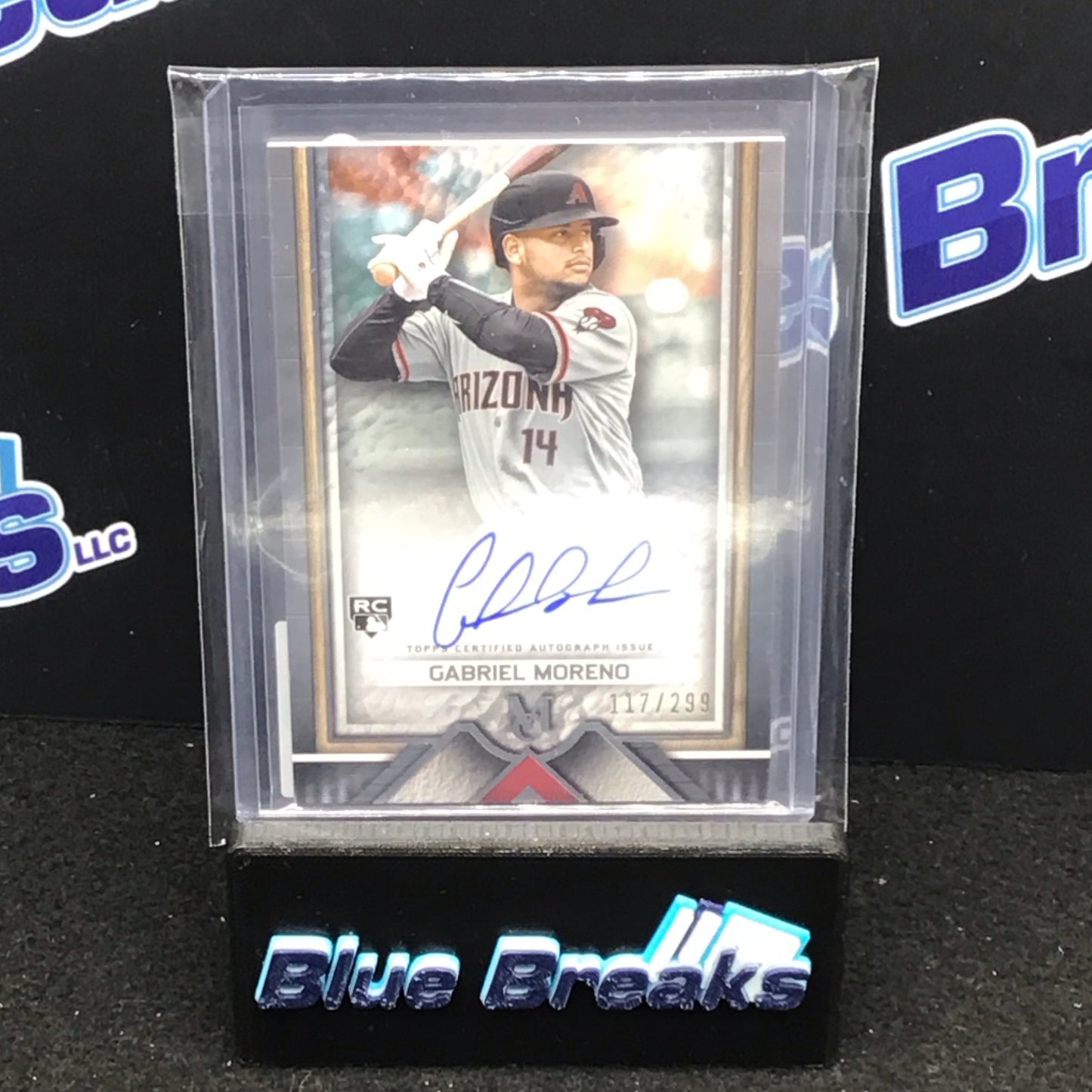 2023 Topps Museum Collection Archival auto Gabriel Moreno 117/299 #AA-GM Diamondbacks