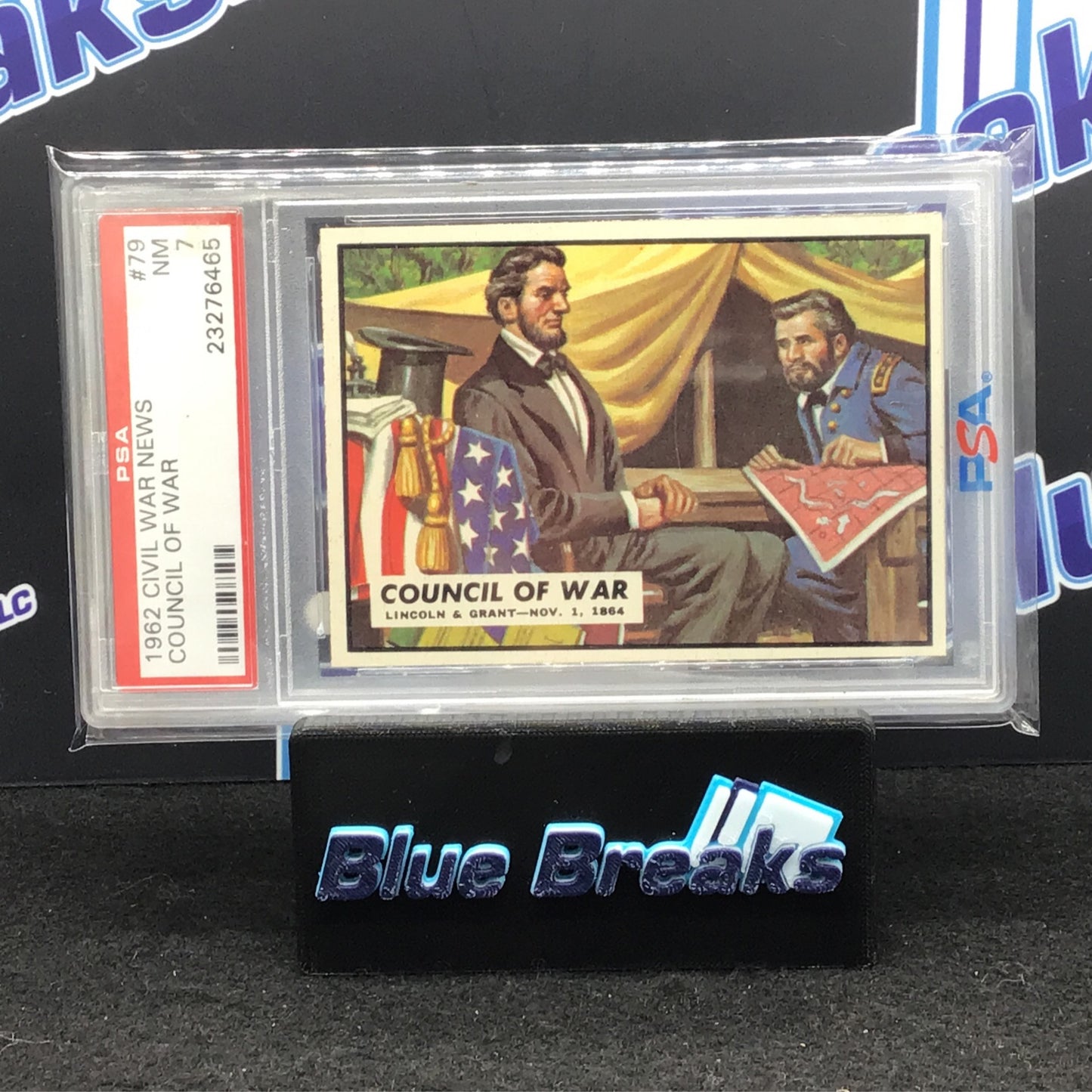 1962 Civil War News - Council of War #79 - PSA 7