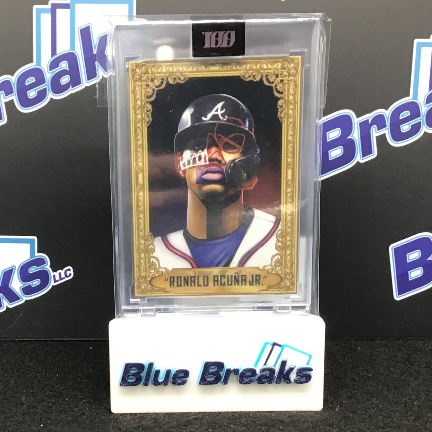 2022 Topps Project 100 Ronald Acuna by Malik Roberts #6 Braves