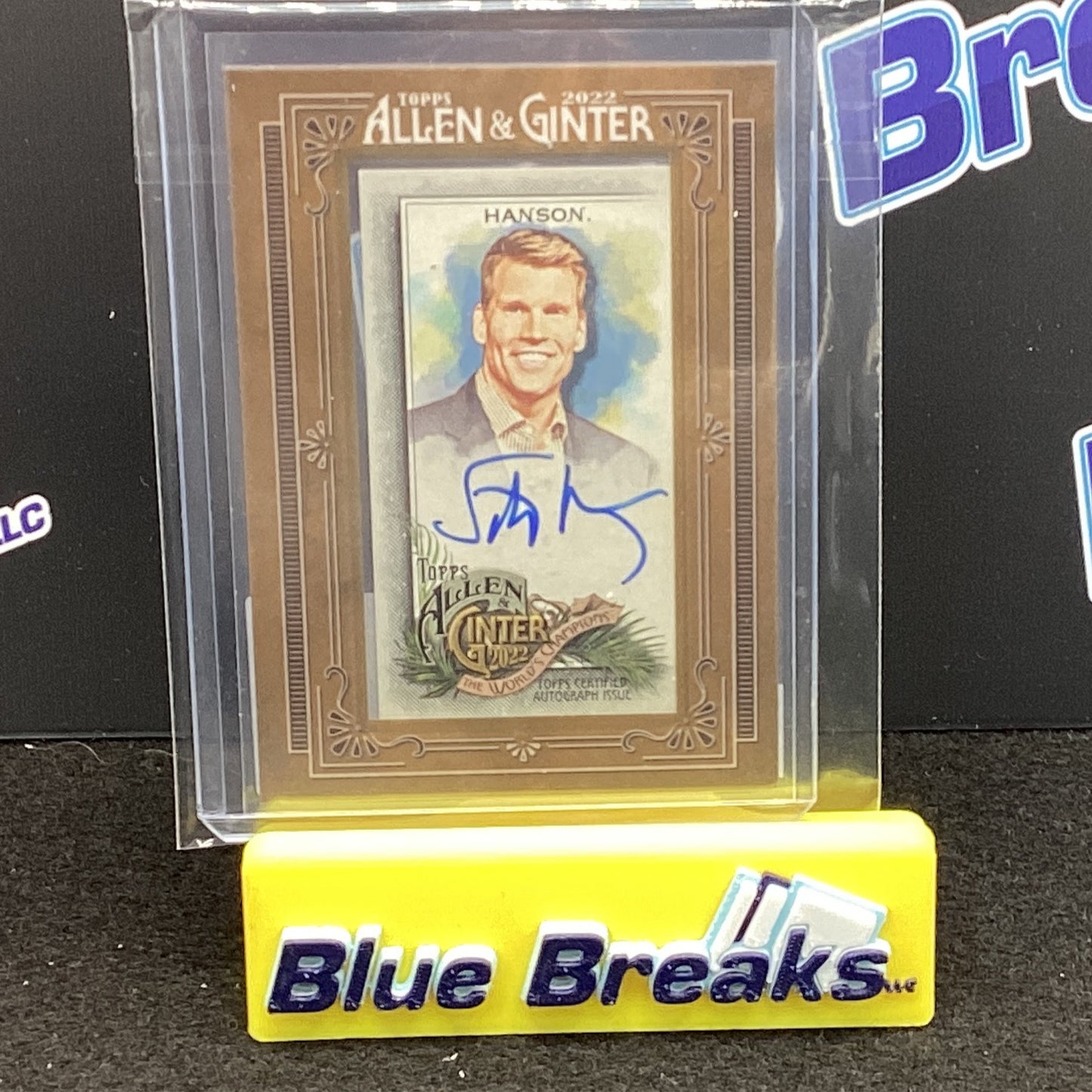 2022 Allen & Ginter - Scott Hanson - Reporter - Autograph