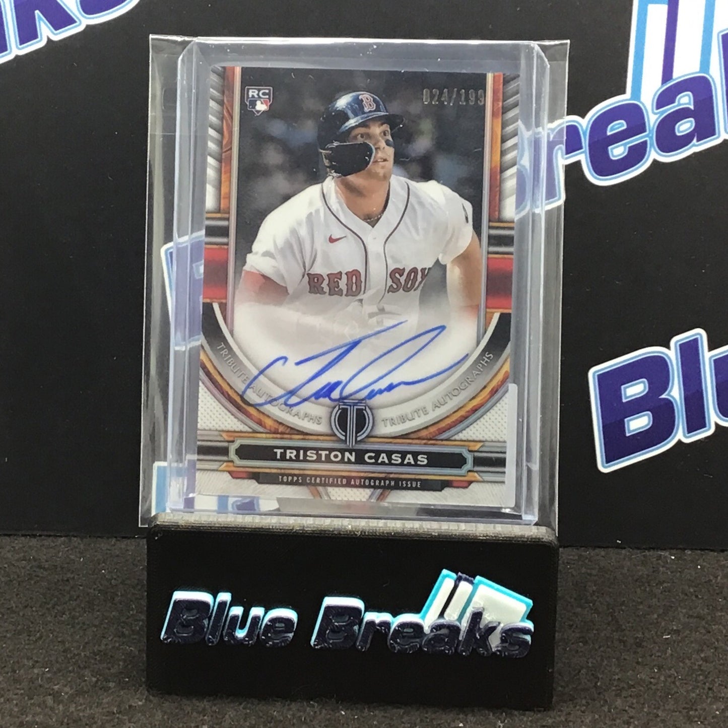 2023 Topps Tribute Triston Casas auto 024/199 #TA-TC Red Sox