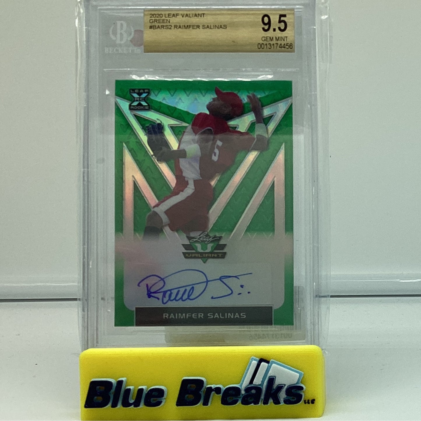 2020 Leaf Valiant - Raimfer Salinas Bec 9.5 51/99