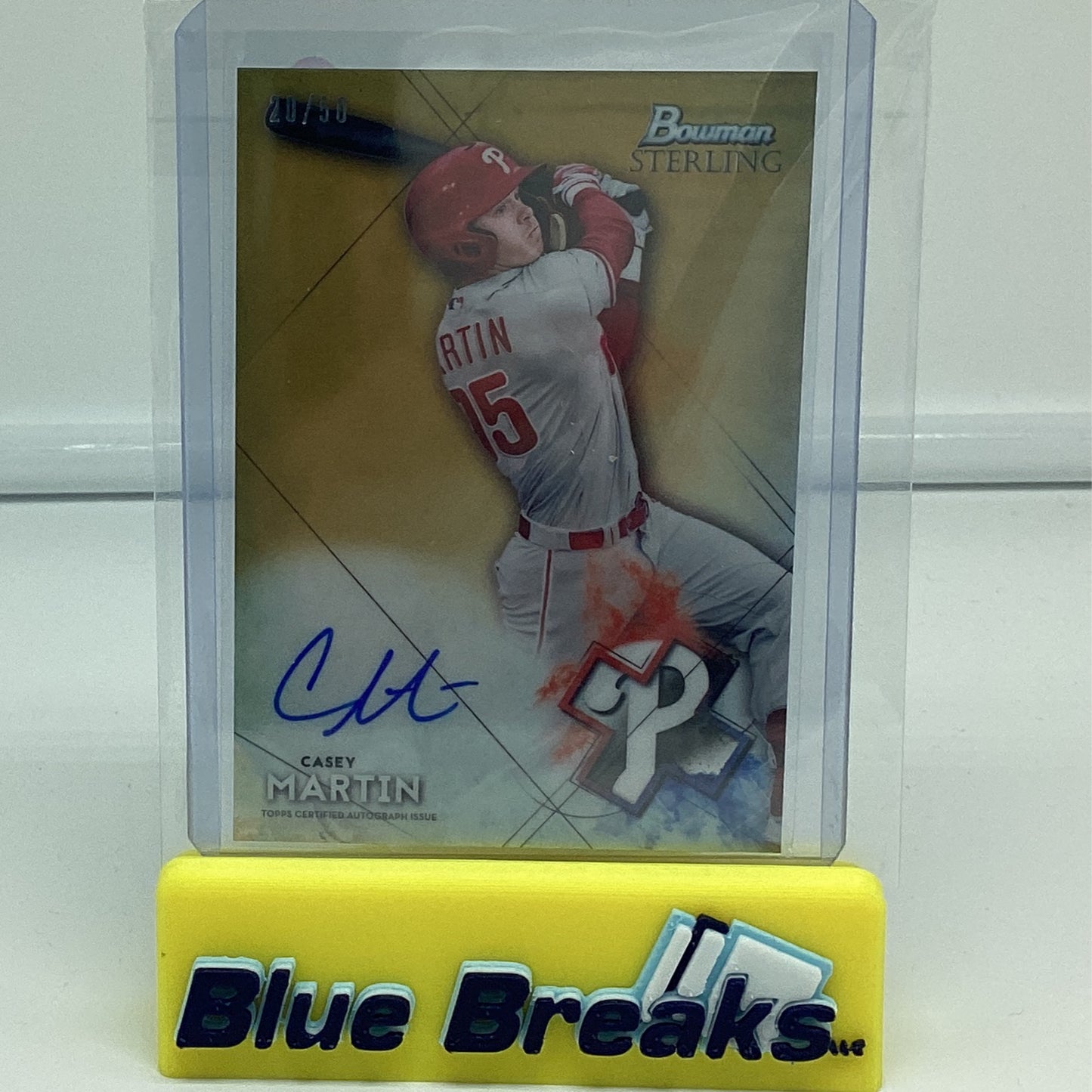 2021 Bowman Sterling - Casey Martin 20/50