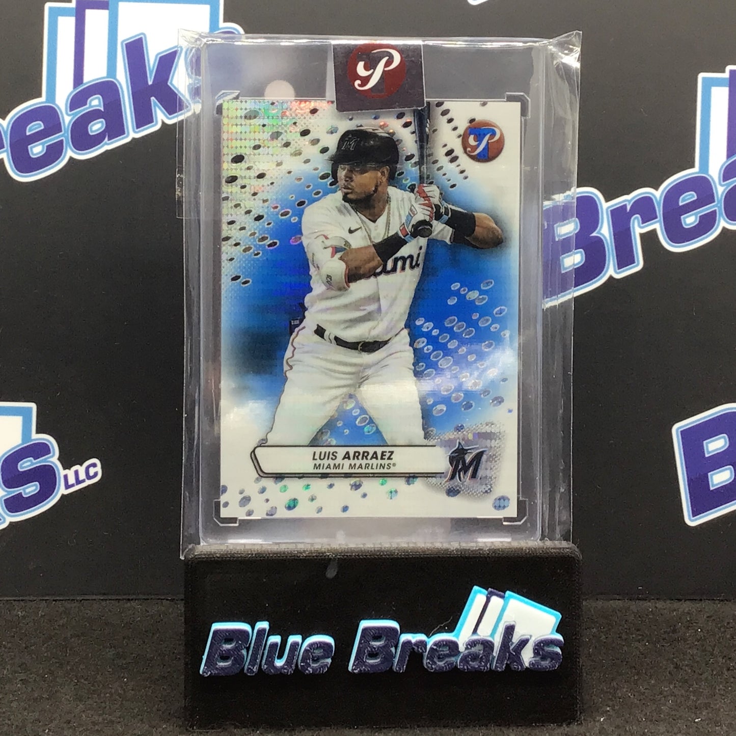 2023 Topps Pristine - Luis Arraez - Blue - 26/75 - Miami Marlins