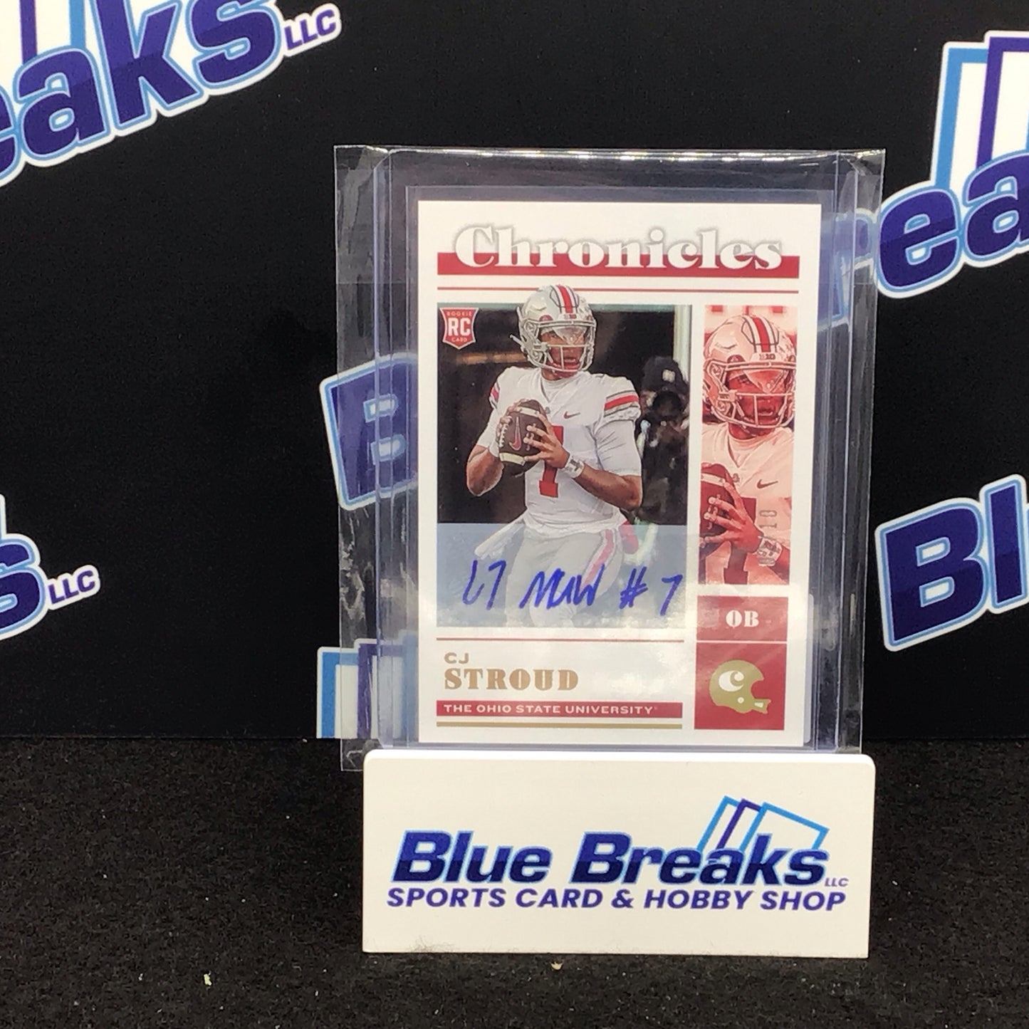 2023 Panini Chronicles Draft Picks CJ Stroud auto RC #2 Buckeyes/Texans