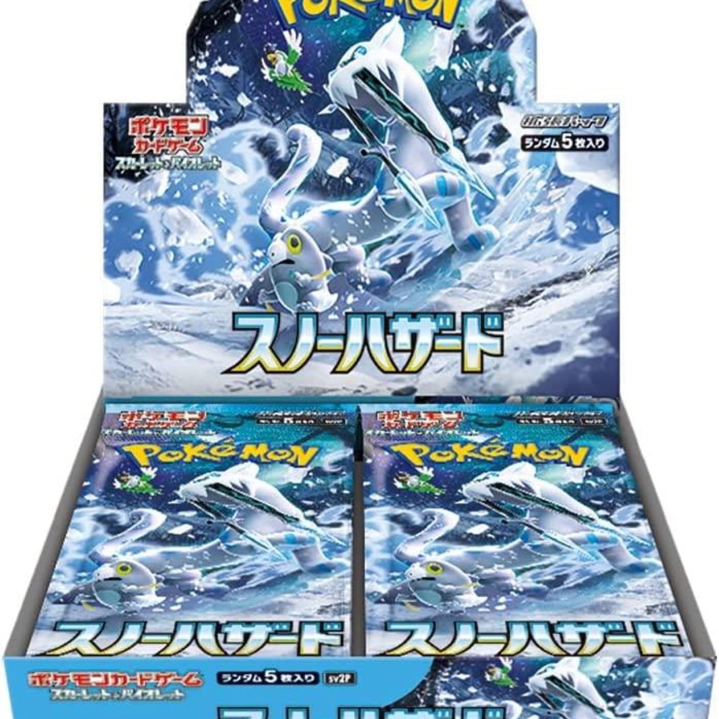Pokemon Card Game Scarlet & Violet Expansion Pack Snow Hazard Box (Japanese)