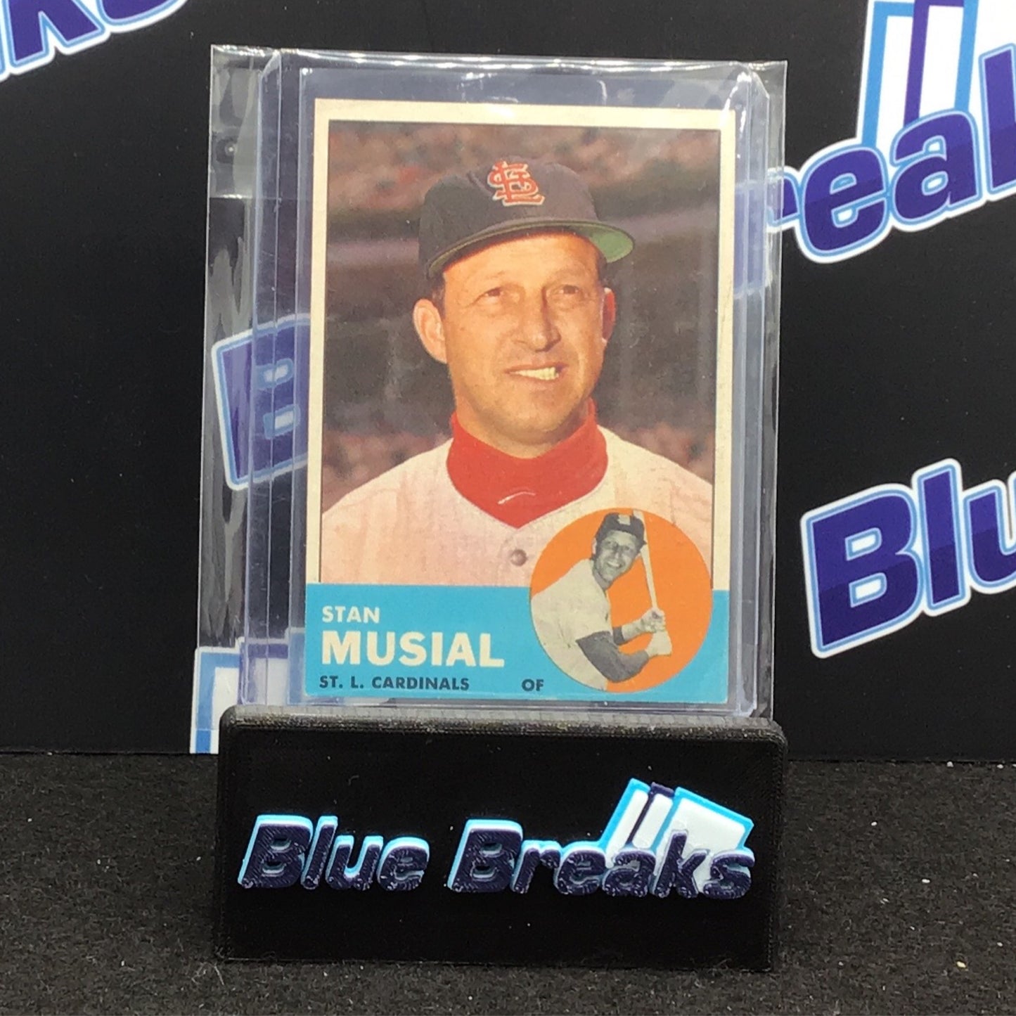 1963 Topps Stan Musial #250 Cardinals